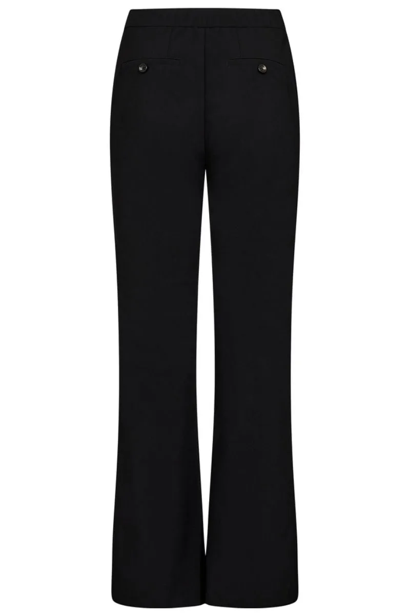 Isla Izzy Pant | Black | Bukser fra Mos Mosh