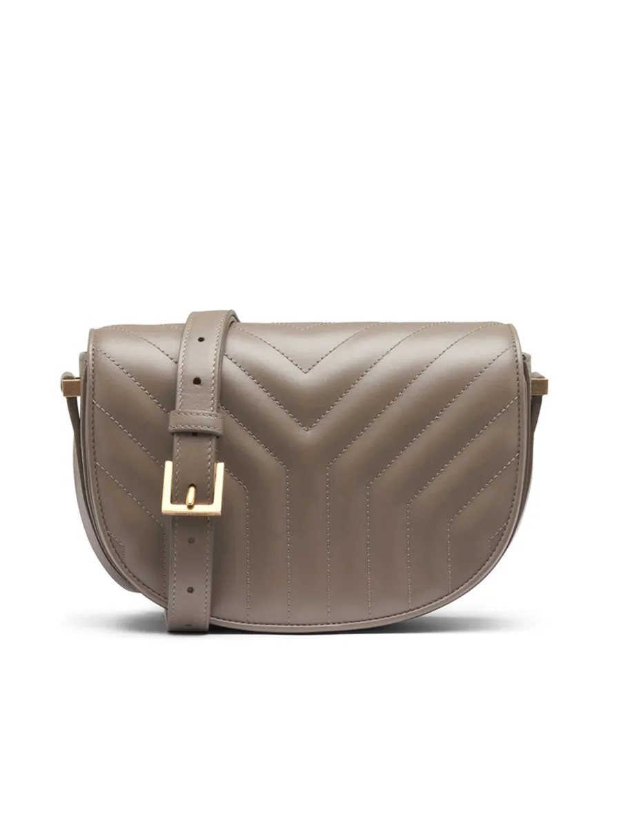 Joan Small Satchel in Y Quilted Smooth Leather Bag