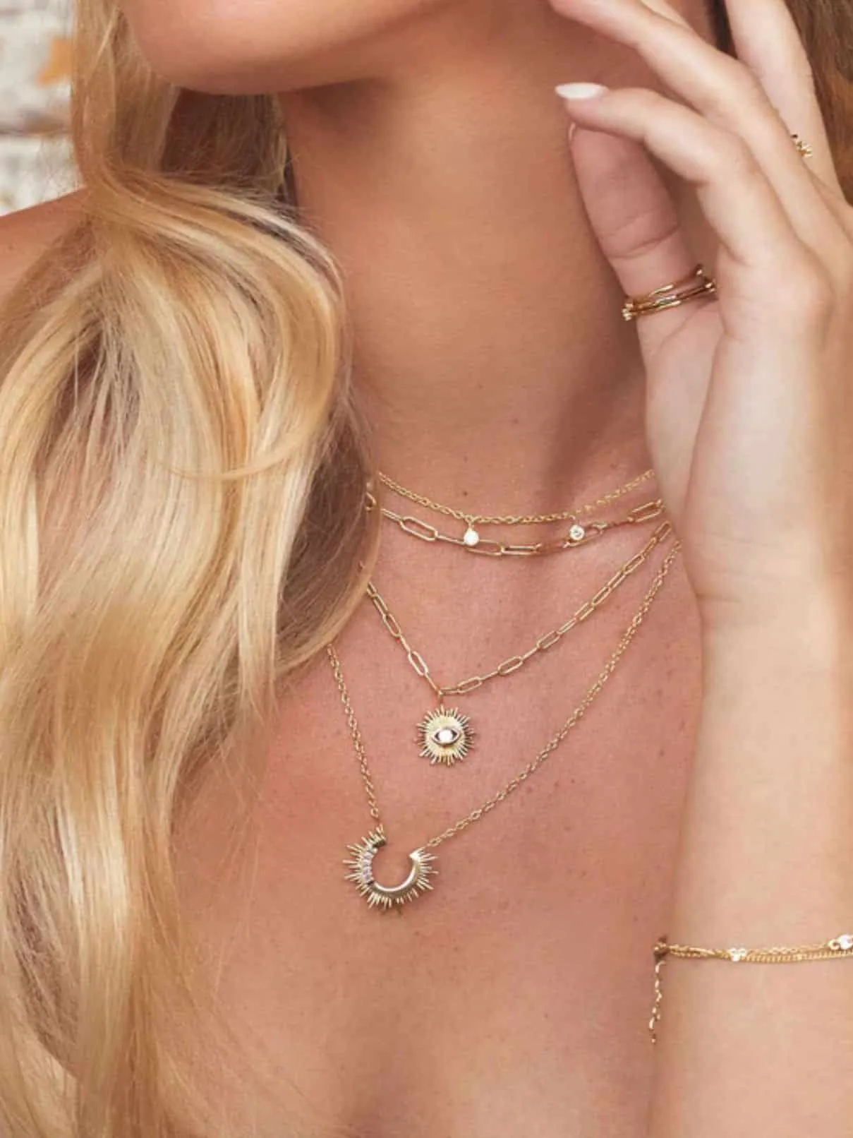 Joy Dravecky Sunset Voyage Necklace