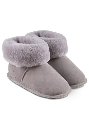 Just Sheepskin Albery Sheepskin Bootie Slipper - Dove