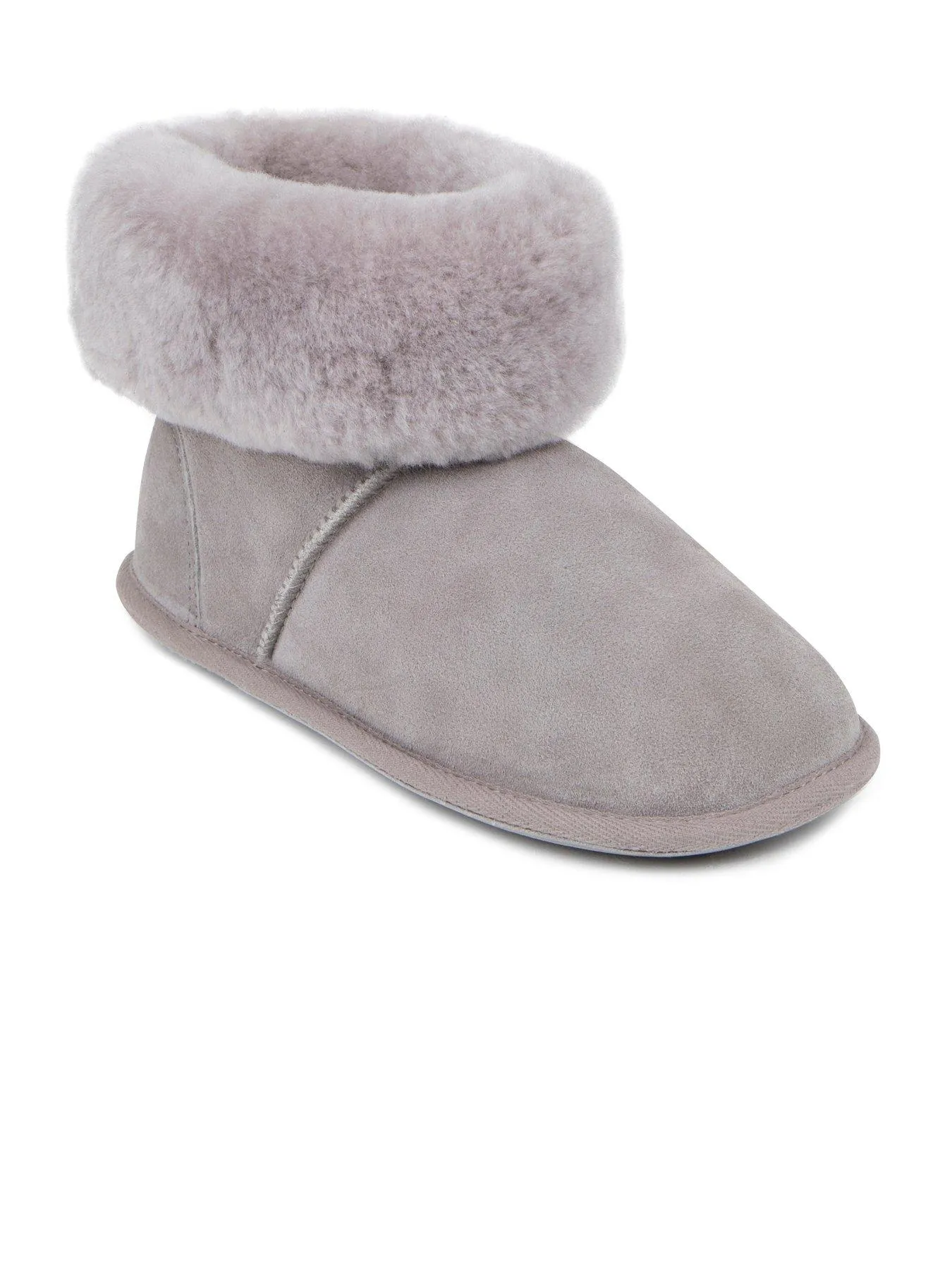 Just Sheepskin Albery Sheepskin Bootie Slipper - Dove