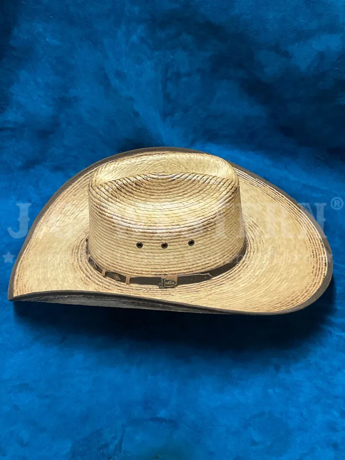 Justin JS1956TRGR44 TRIGGER Bent Rail Straw Cowboy Hat Tan