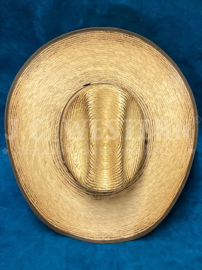 Justin JS1956TRGR44 TRIGGER Bent Rail Straw Cowboy Hat Tan