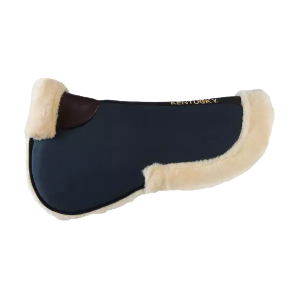 Kentucky Absorb Sheepskin Half Pad - Navy Natural