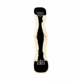 Kentucky Sheepskin Short Girth - Black