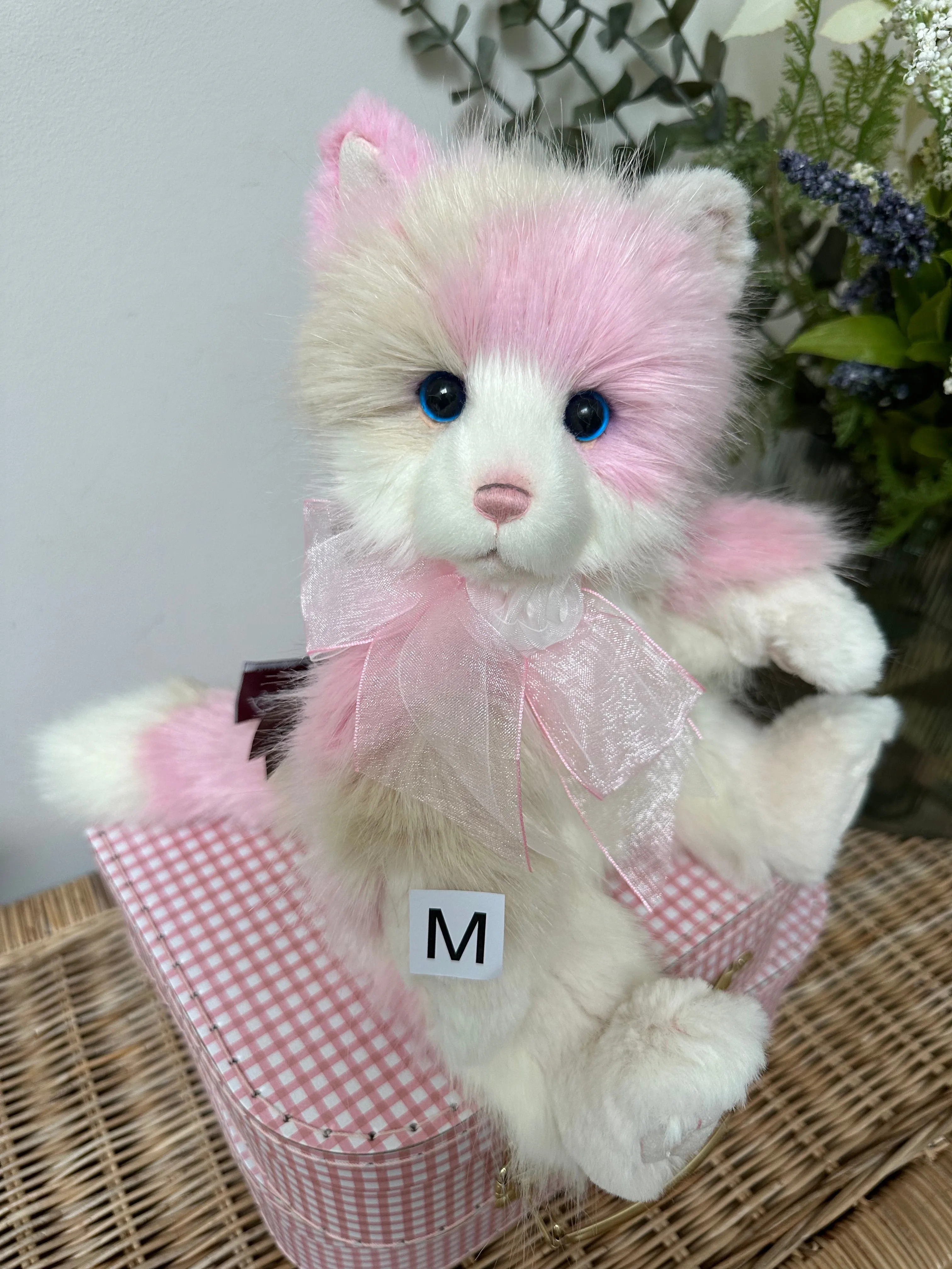 Kitty Kat Charlie Bears Secrets Collection Plush Kitten Cat