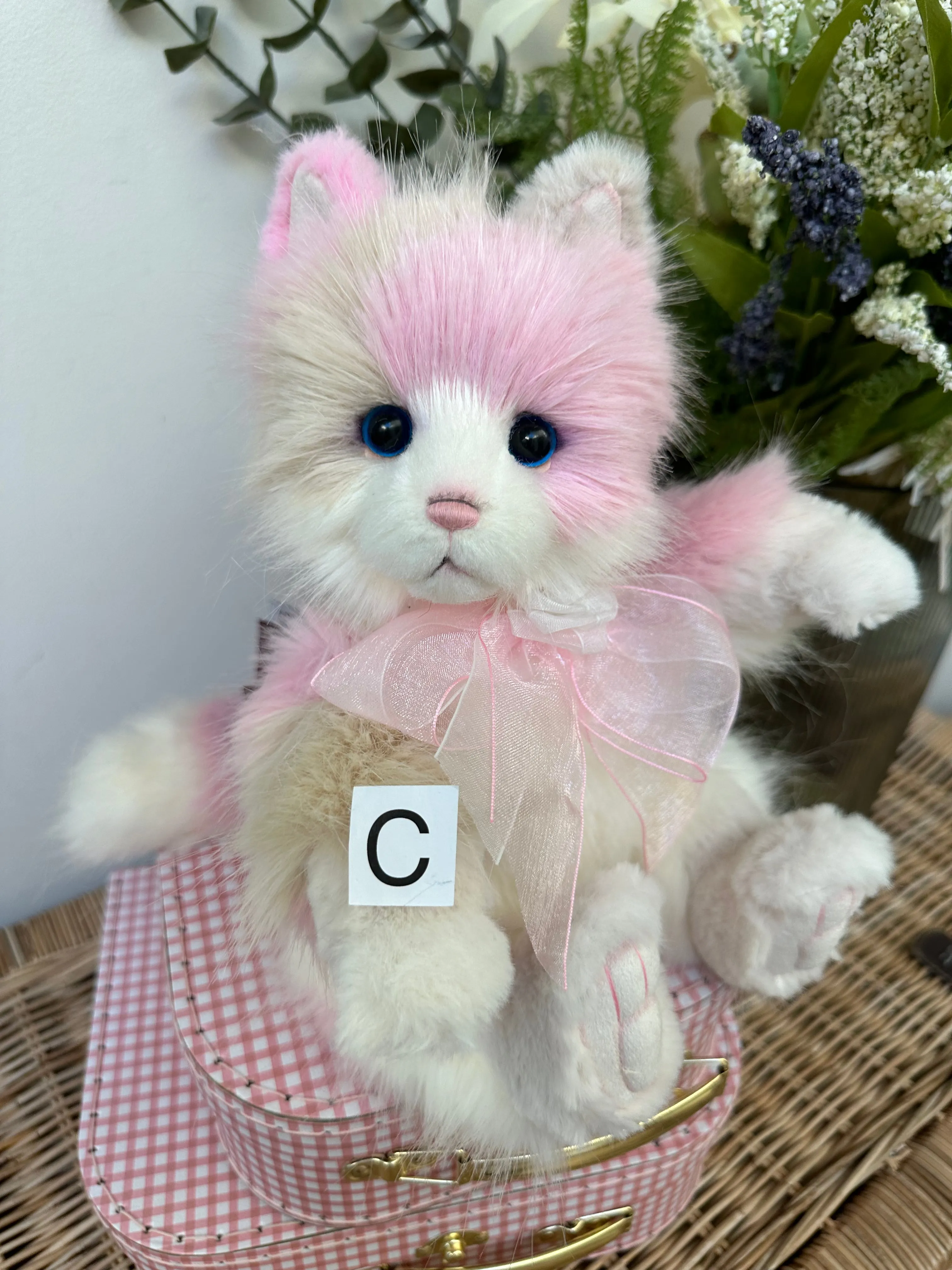 Kitty Kat Charlie Bears Secrets Collection Plush Kitten Cat