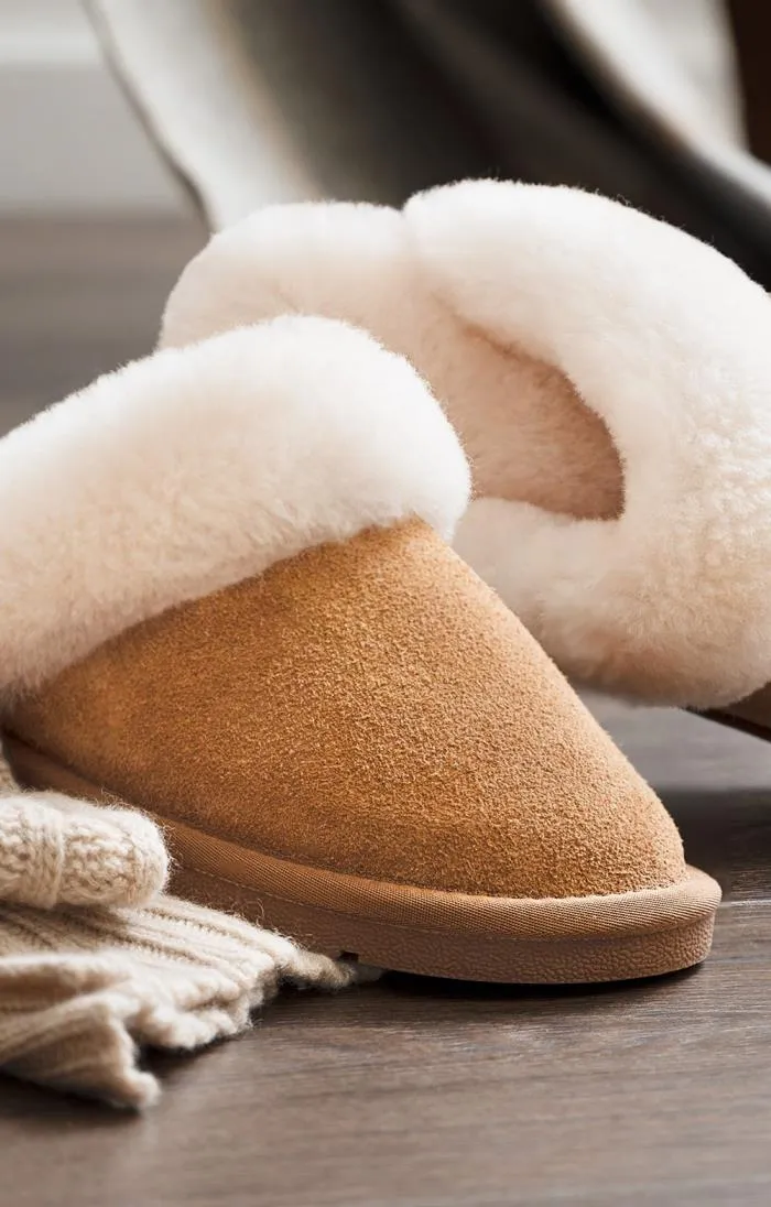 Ladies Sheepskin Mule