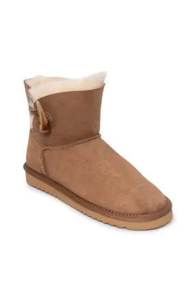 Ladies Sheepskin Toggle Boot