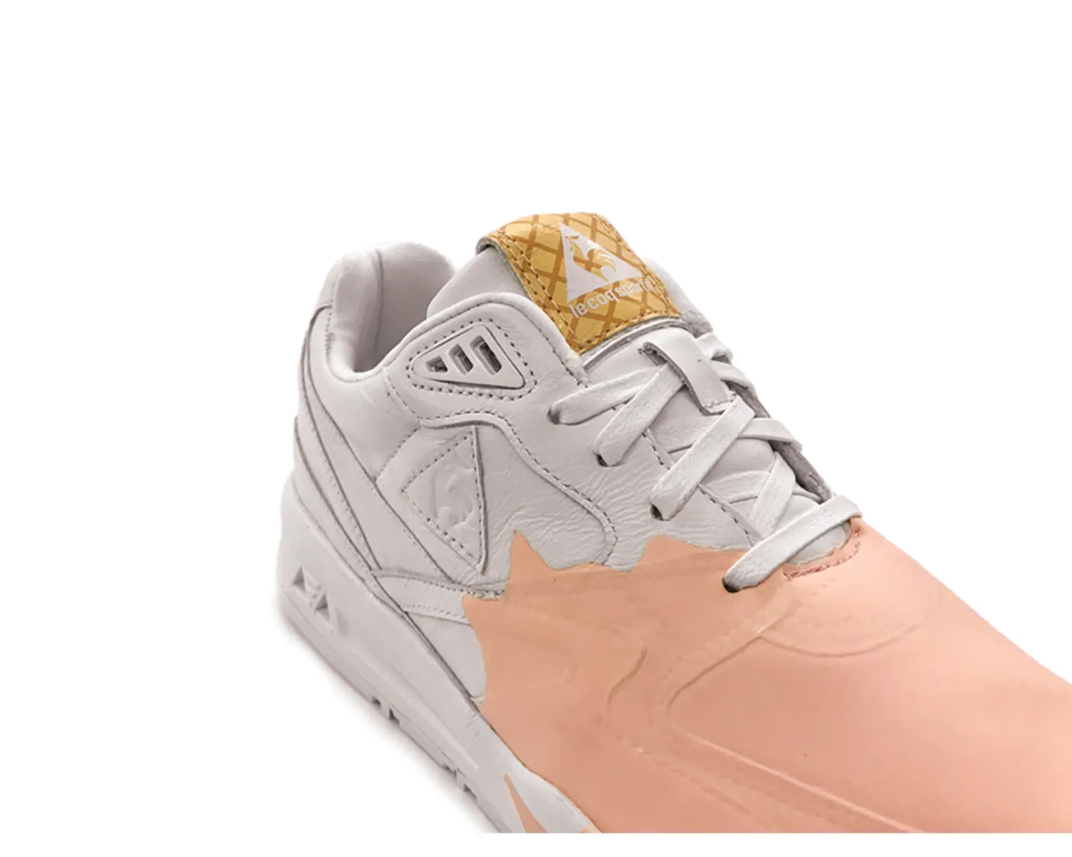 Le Coq Sportif LCS R800 Sorbet Pack Optical White