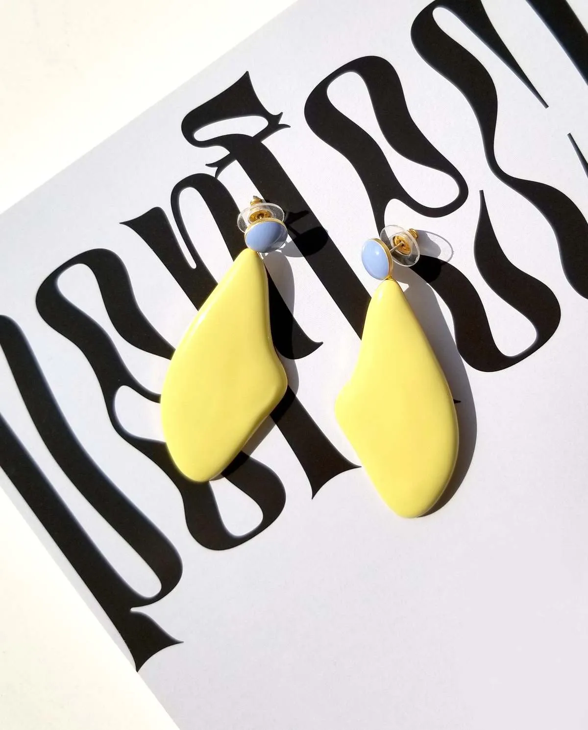 Lima Earrings - Lemon Sorbet