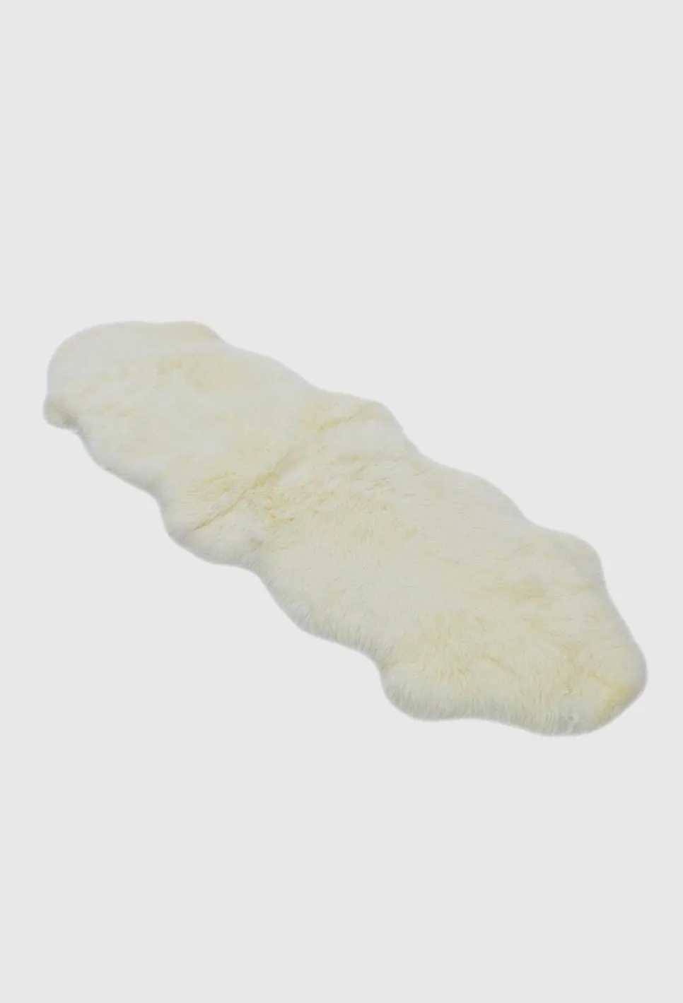 Long Wool Sheepskin Double Floor Rug