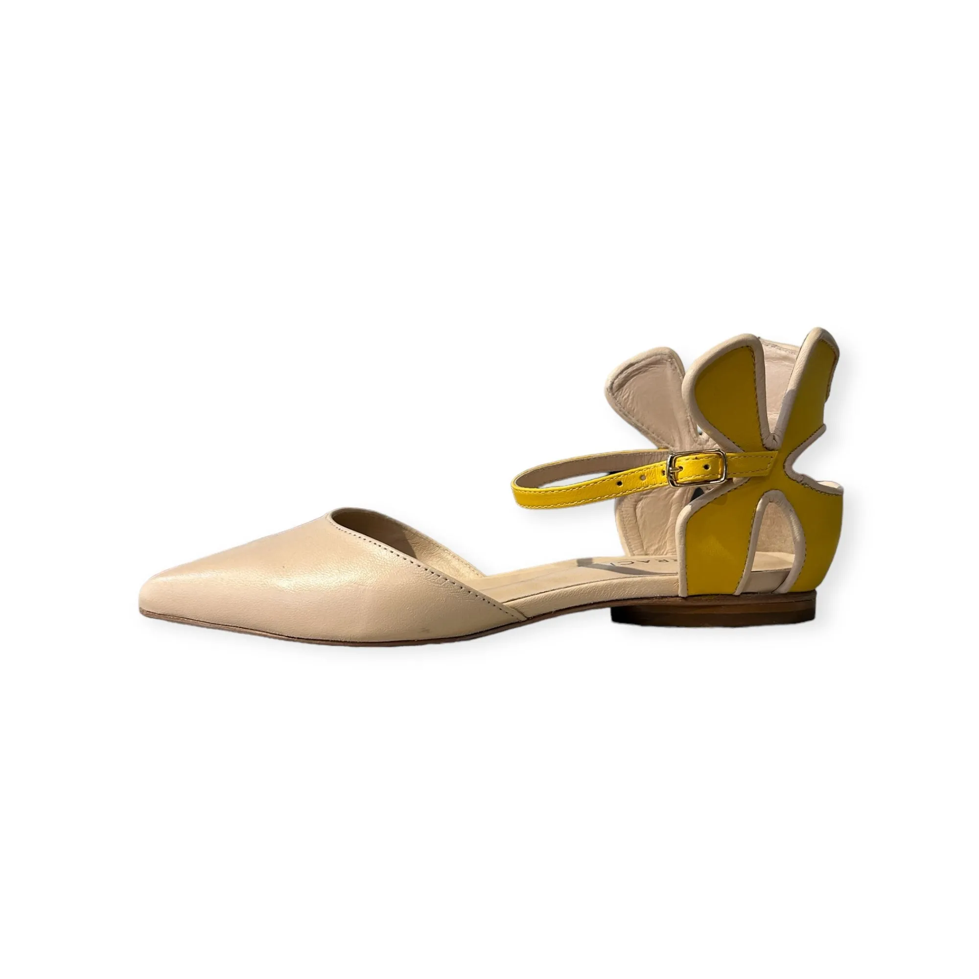 Lorraci Flat - 2956 Cream/Yellow