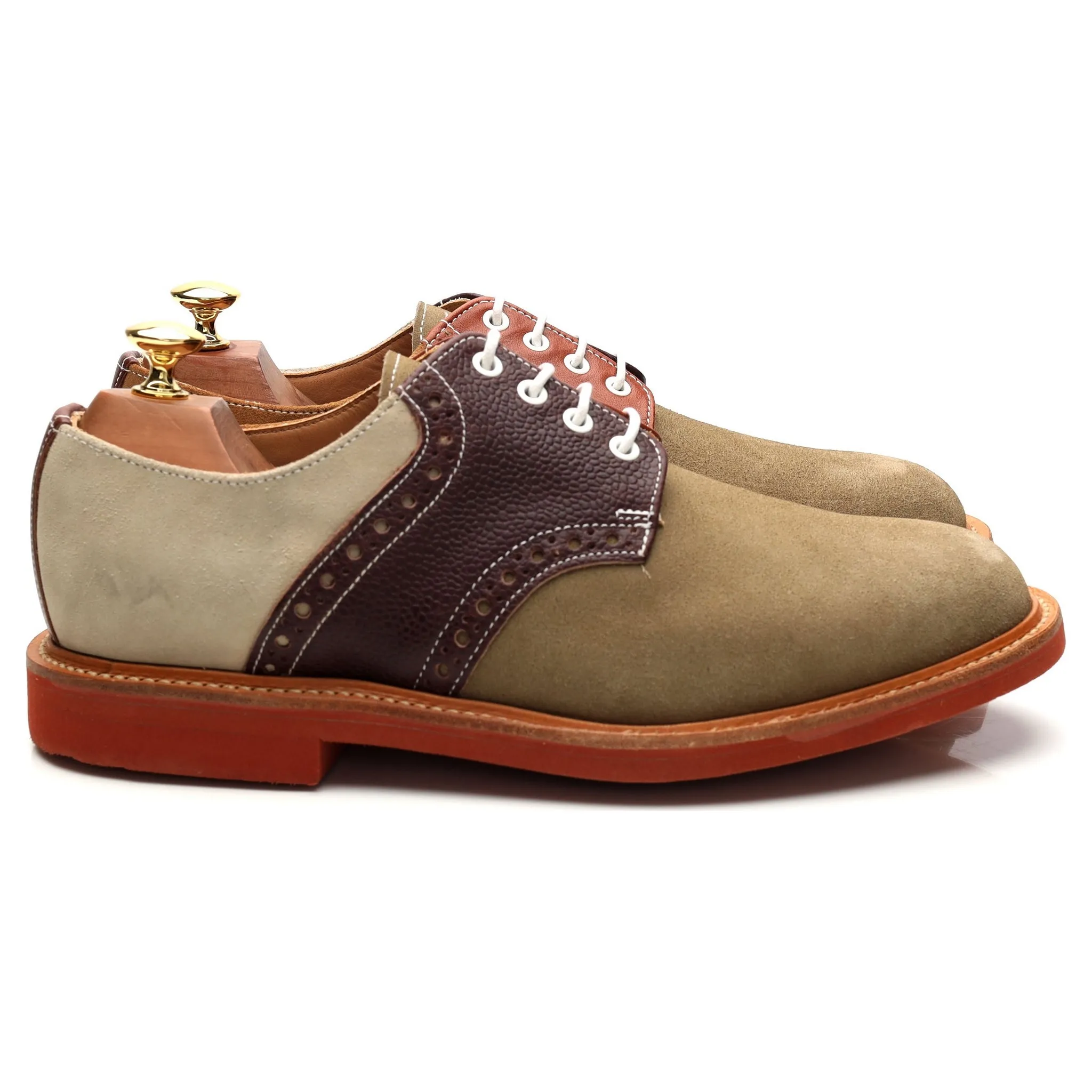 Mark McNairy 'Crazy Mix Saddle' Derby UK 8.5 F