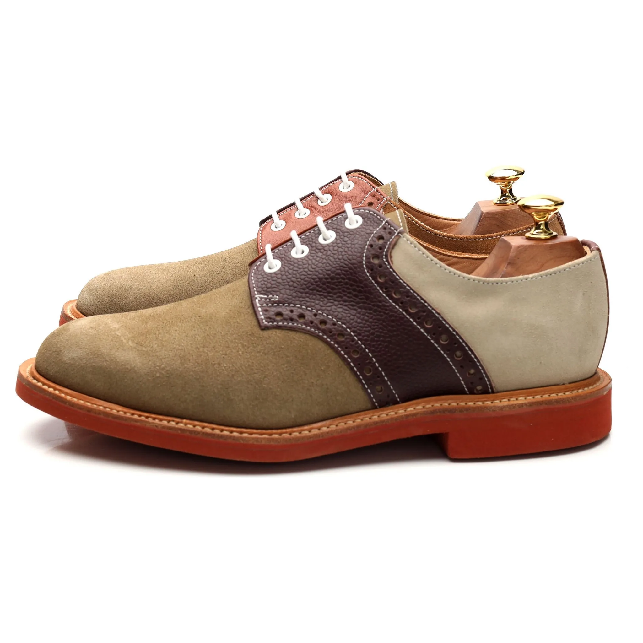 Mark McNairy 'Crazy Mix Saddle' Derby UK 8.5 F