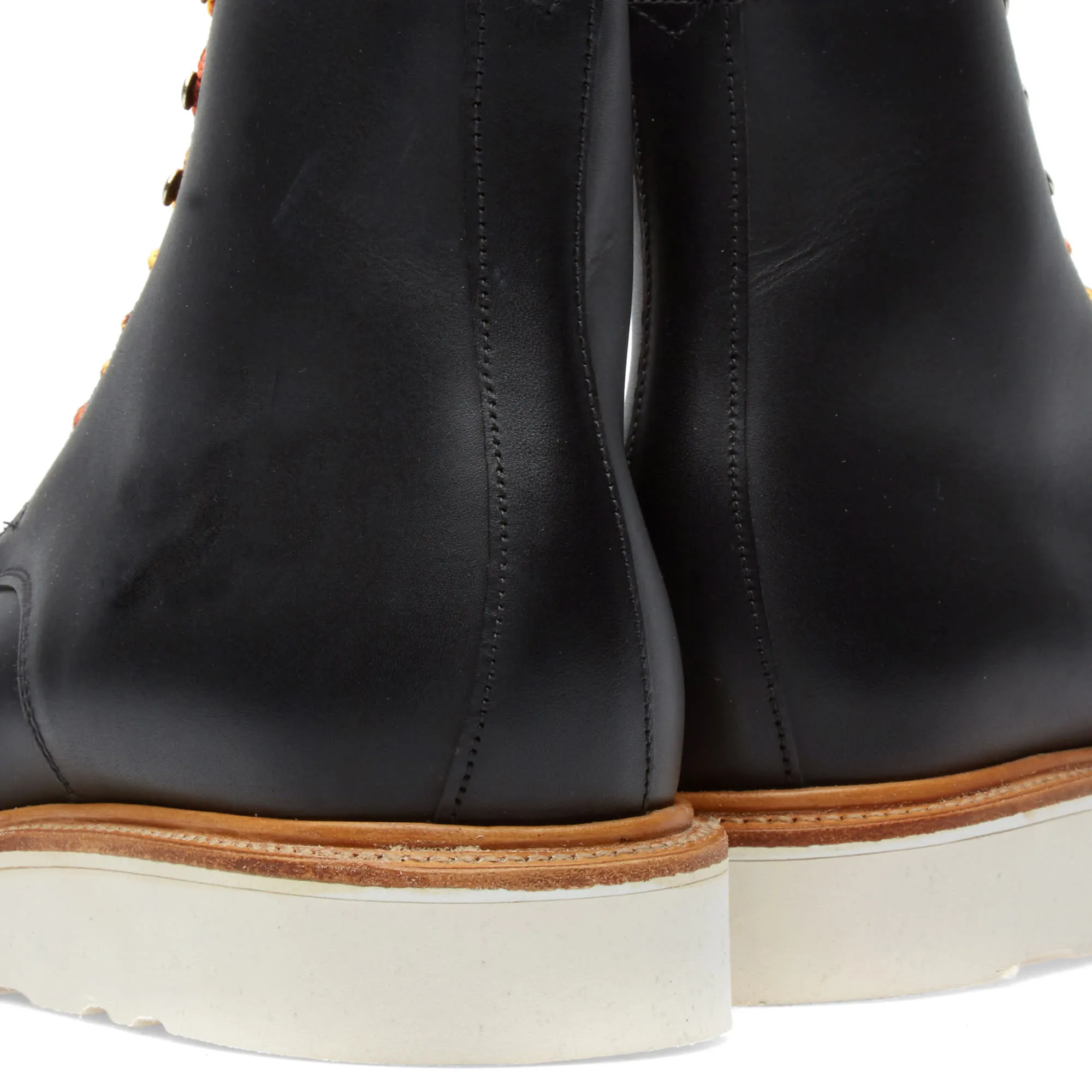 Mark McNairy Toe Cap Derby BootBlack Waxy