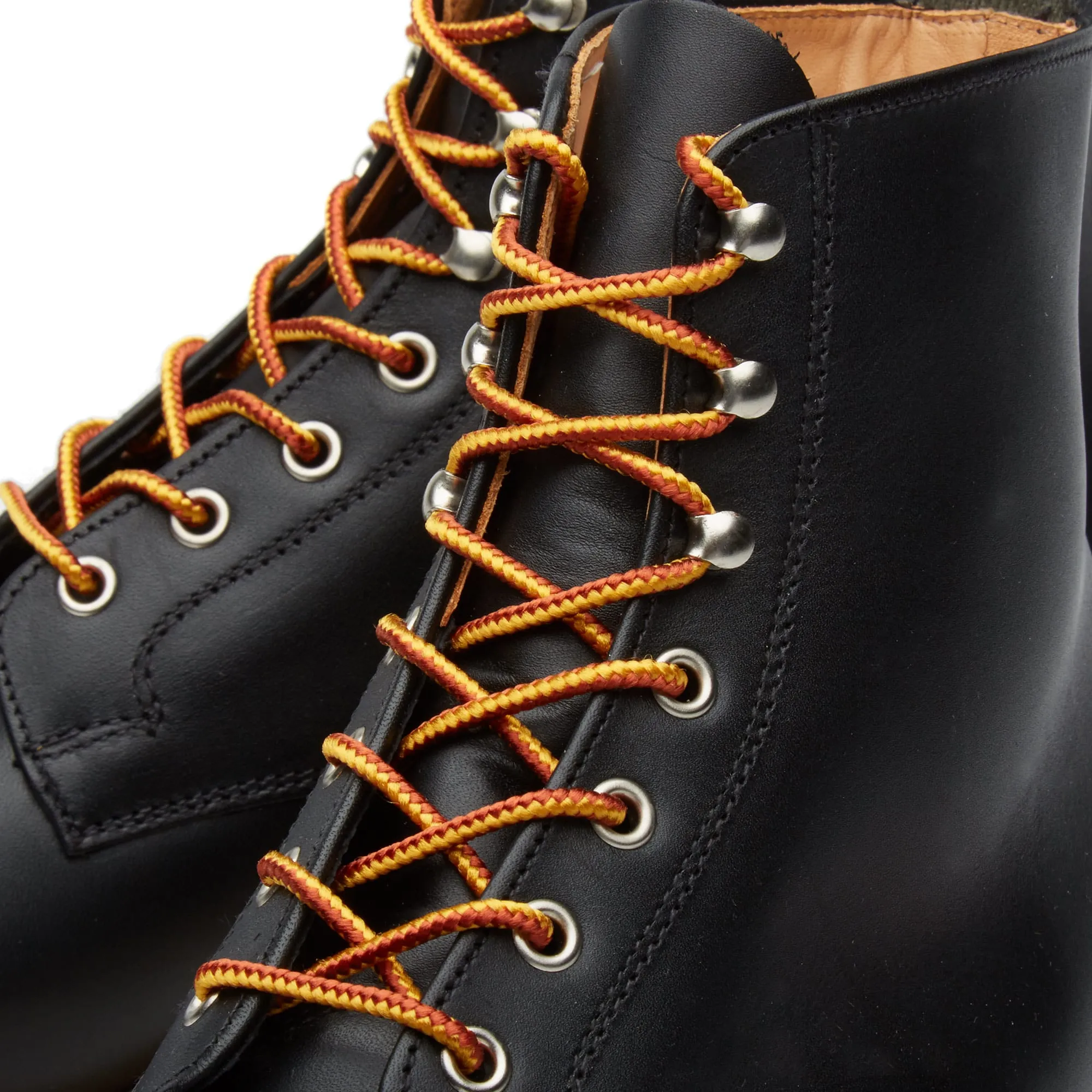 Mark McNairy Toe Cap Derby BootBlack Waxy