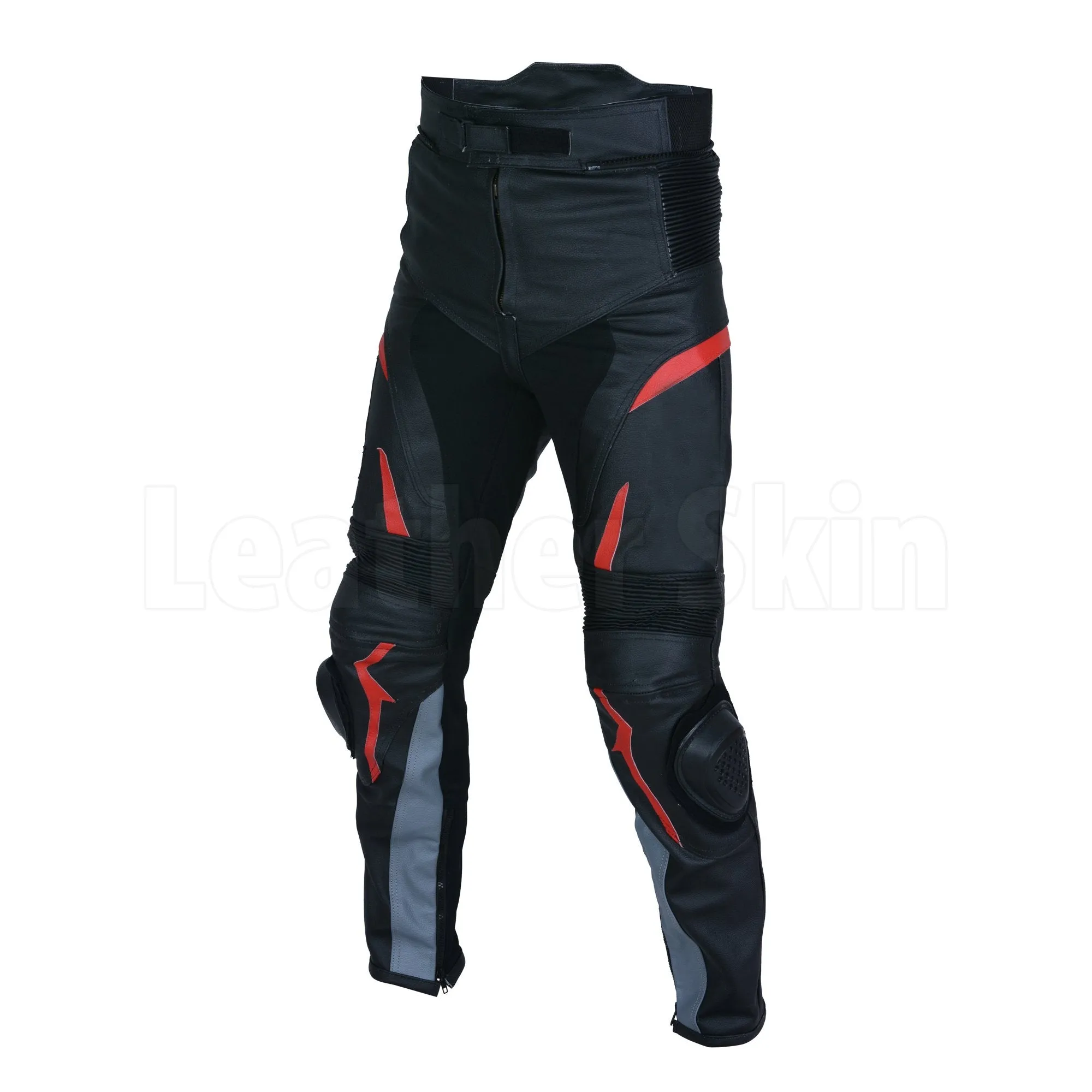 Men Motorcycle Leather Pants Red Lining – LeatherSkinShop - Leather Skin Shop