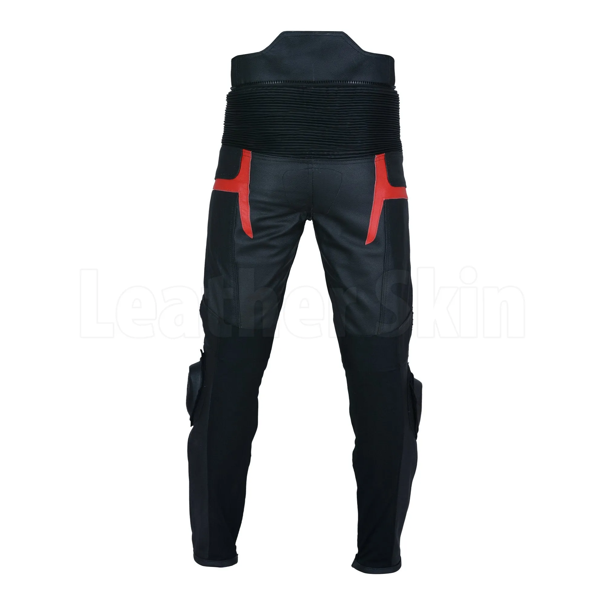 Men Motorcycle Leather Pants Red Lining – LeatherSkinShop - Leather Skin Shop