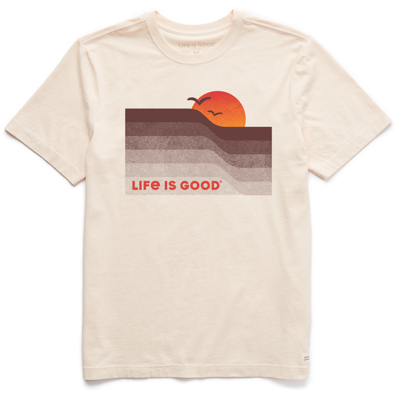 Men's Wavy Sunset Crusher Tee