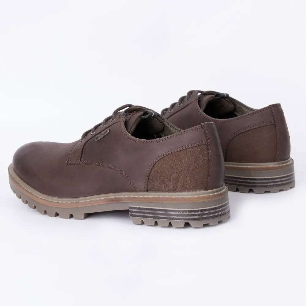 Mens Brown Sandstone Derby Shoe