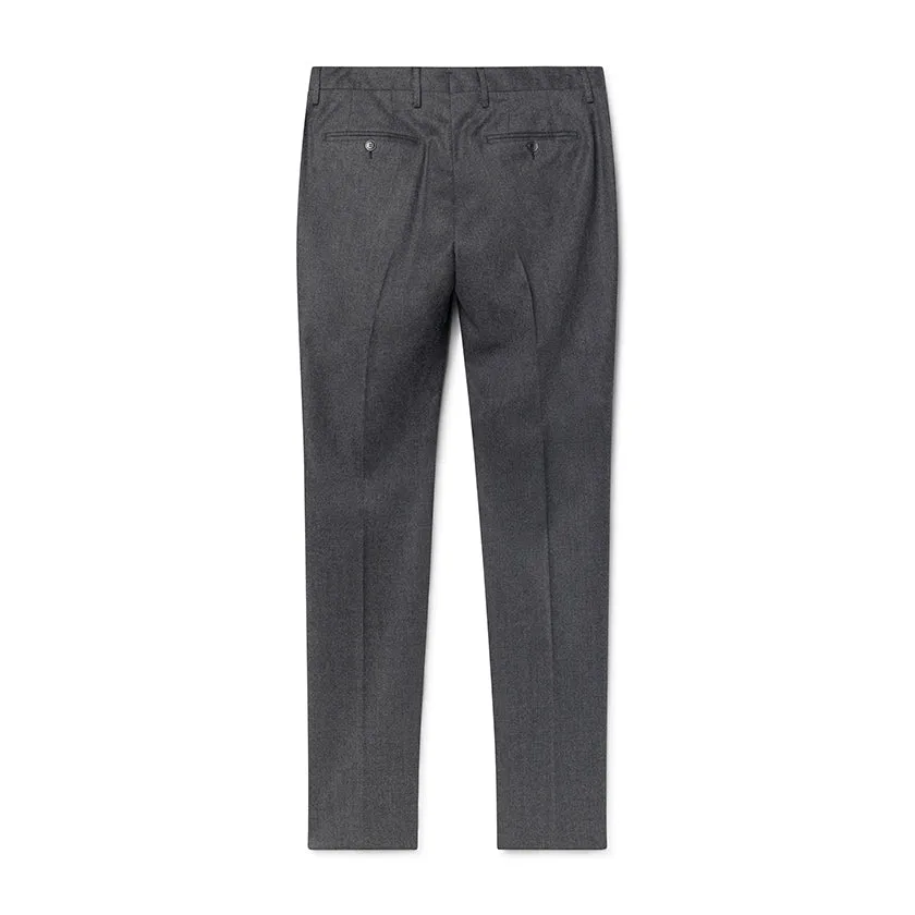 Men's Hackett, Flannel Pinhead Trousers in Grey