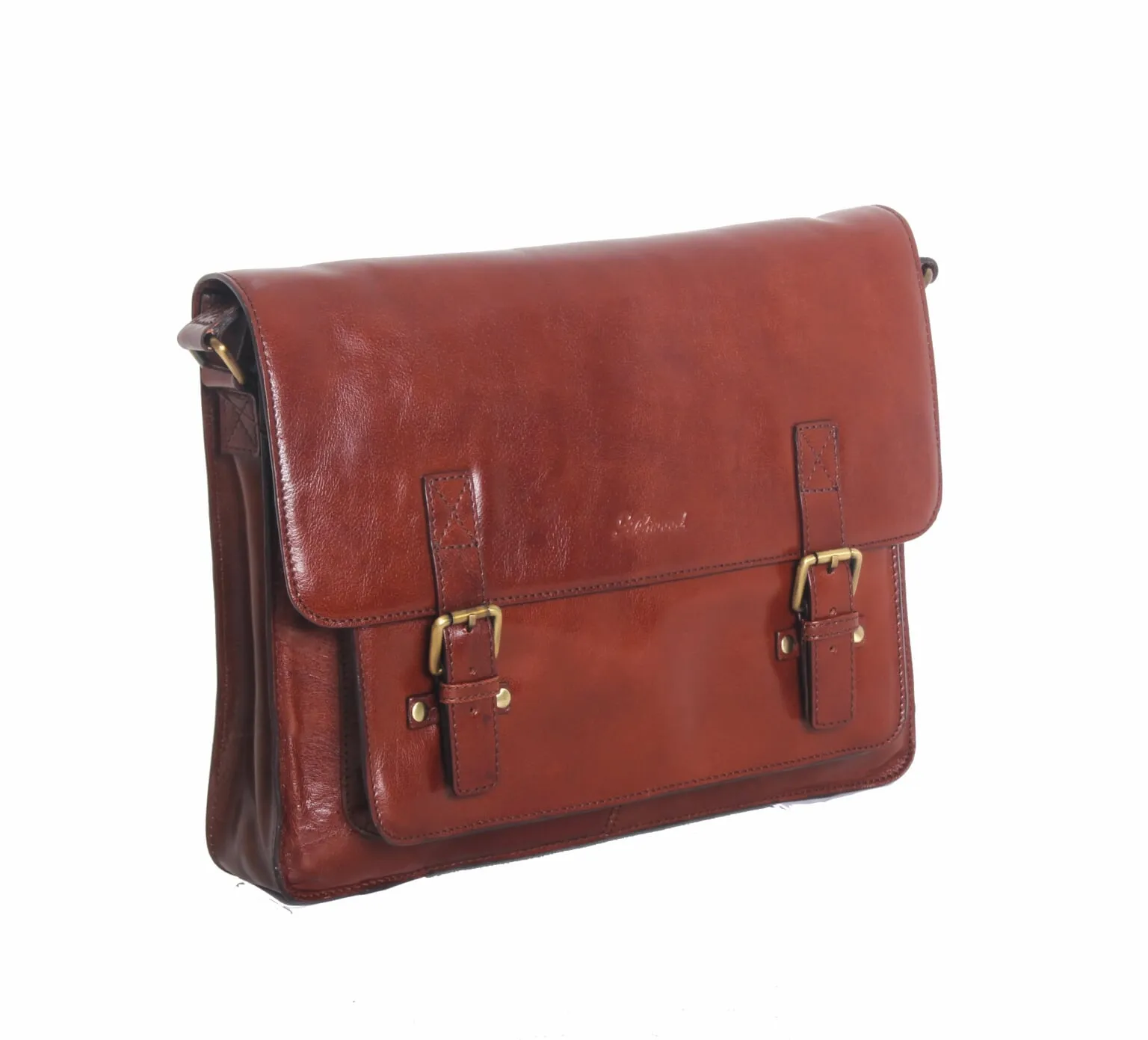 Men's Leather Satchel Bag