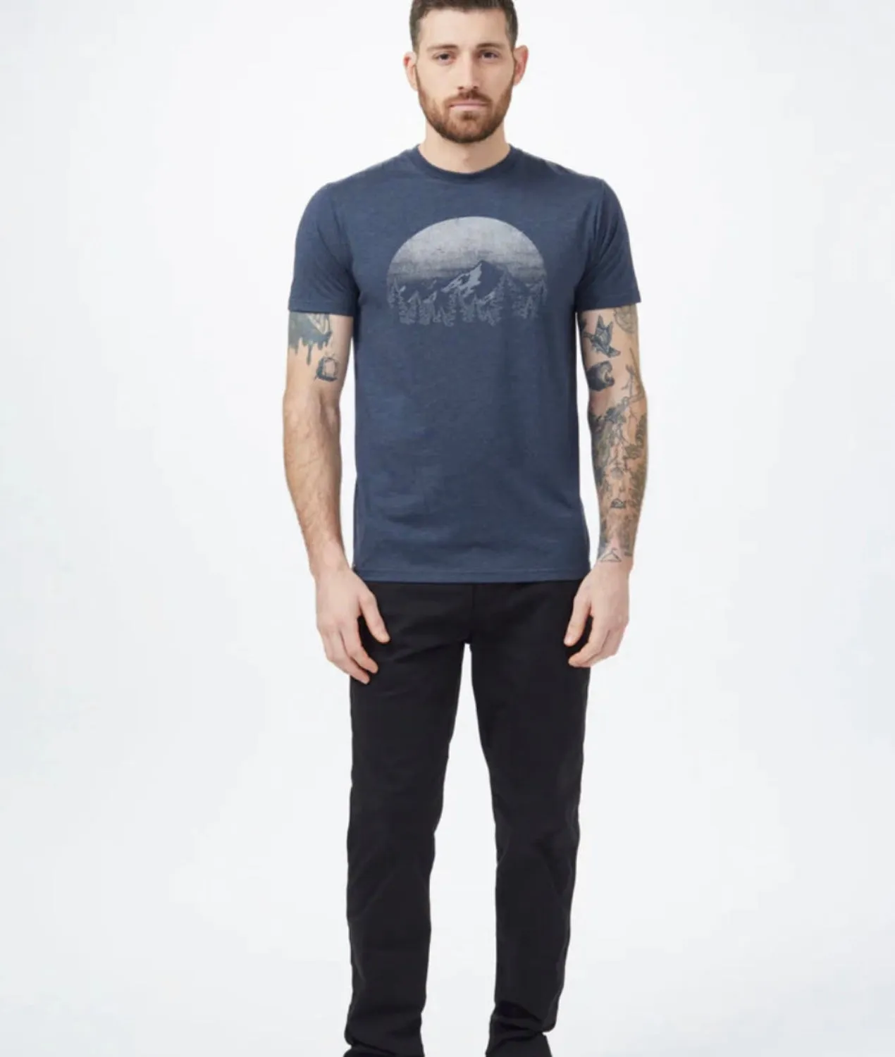 MEN'S TENTREE * VINTAGE SUNSET T-SHIRT