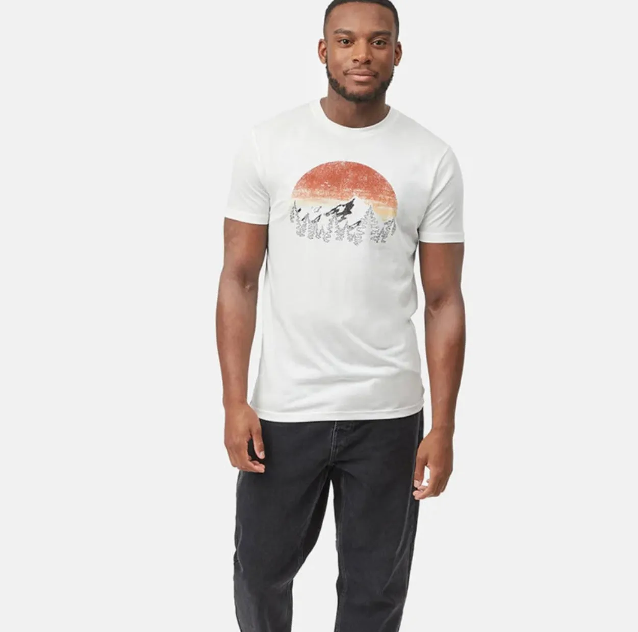 MEN'S TENTREE * VINTAGE SUNSET T-SHIRT