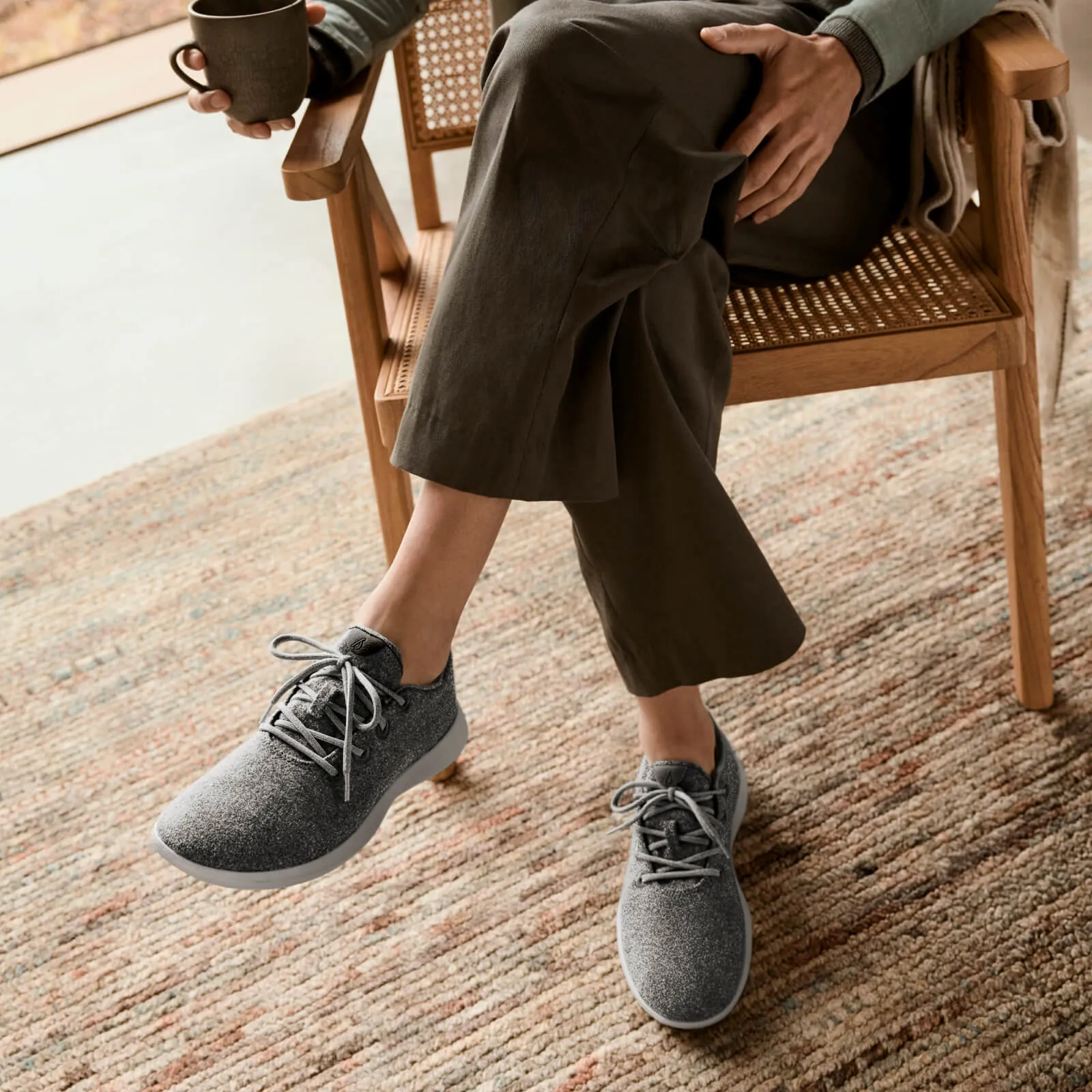 Men's Wool Runners - Savanna Night (Navy Sole)