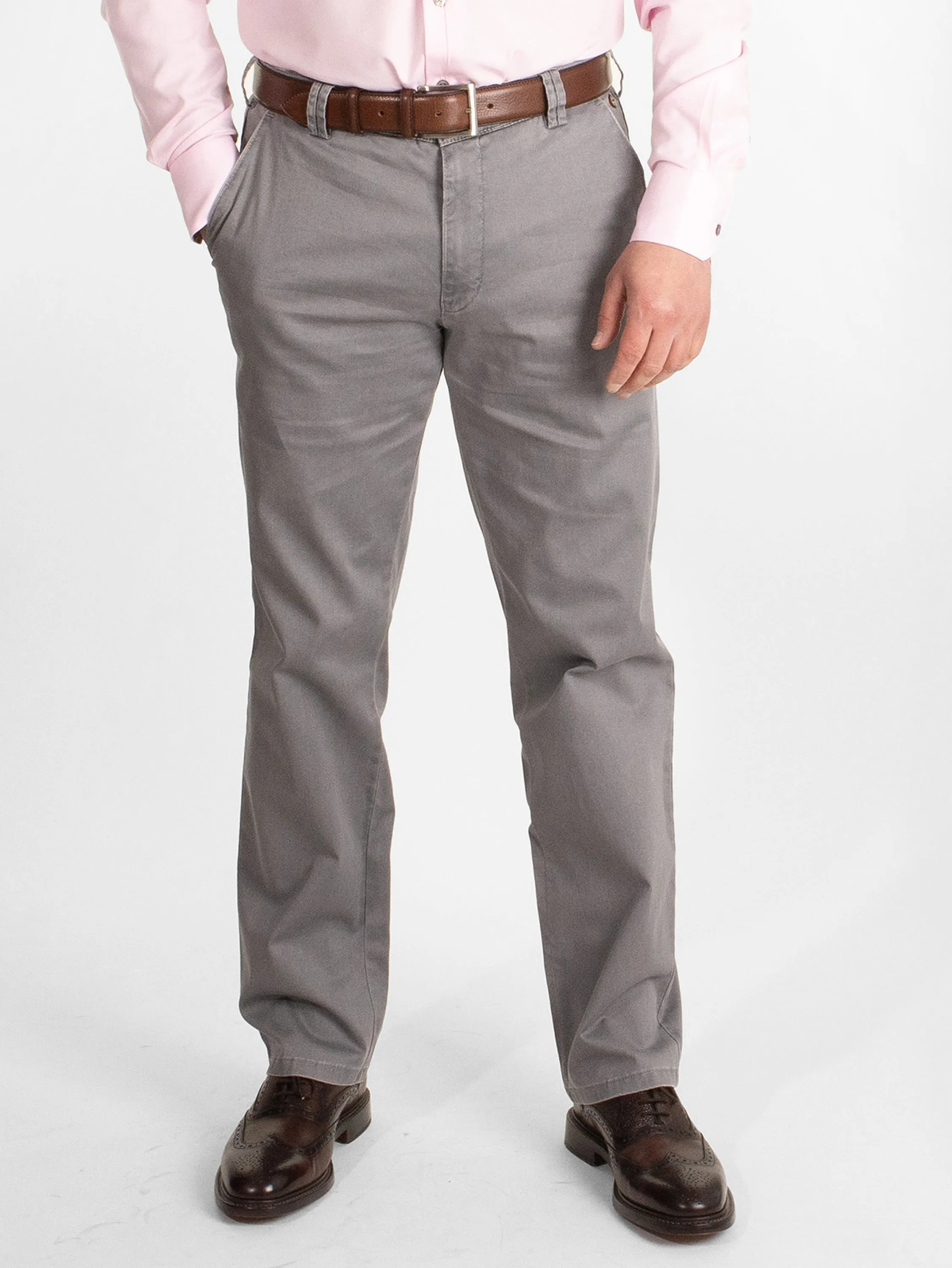 Meyer New York Chinos in Grey