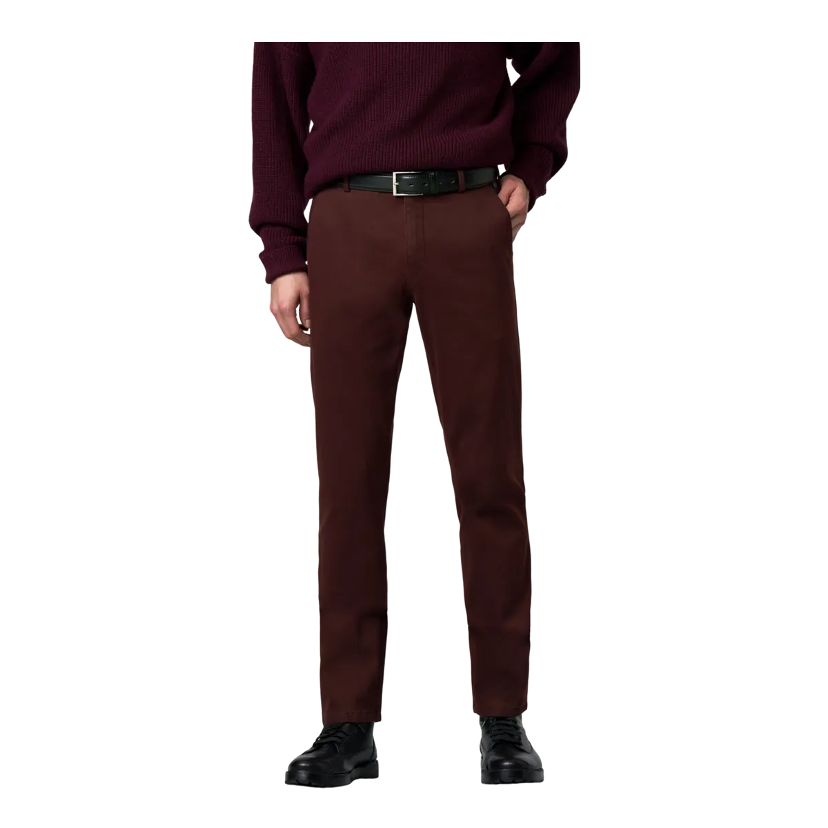 Meyer New York Textured Trim Chinos