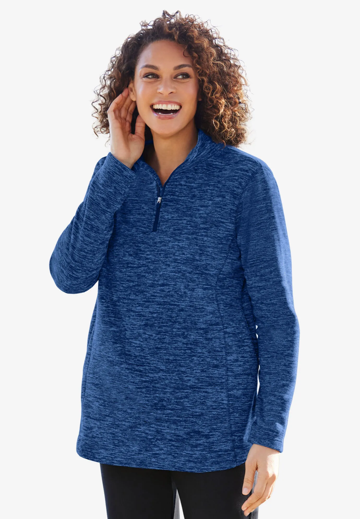 Microfleece Quarter-Zip Pullover