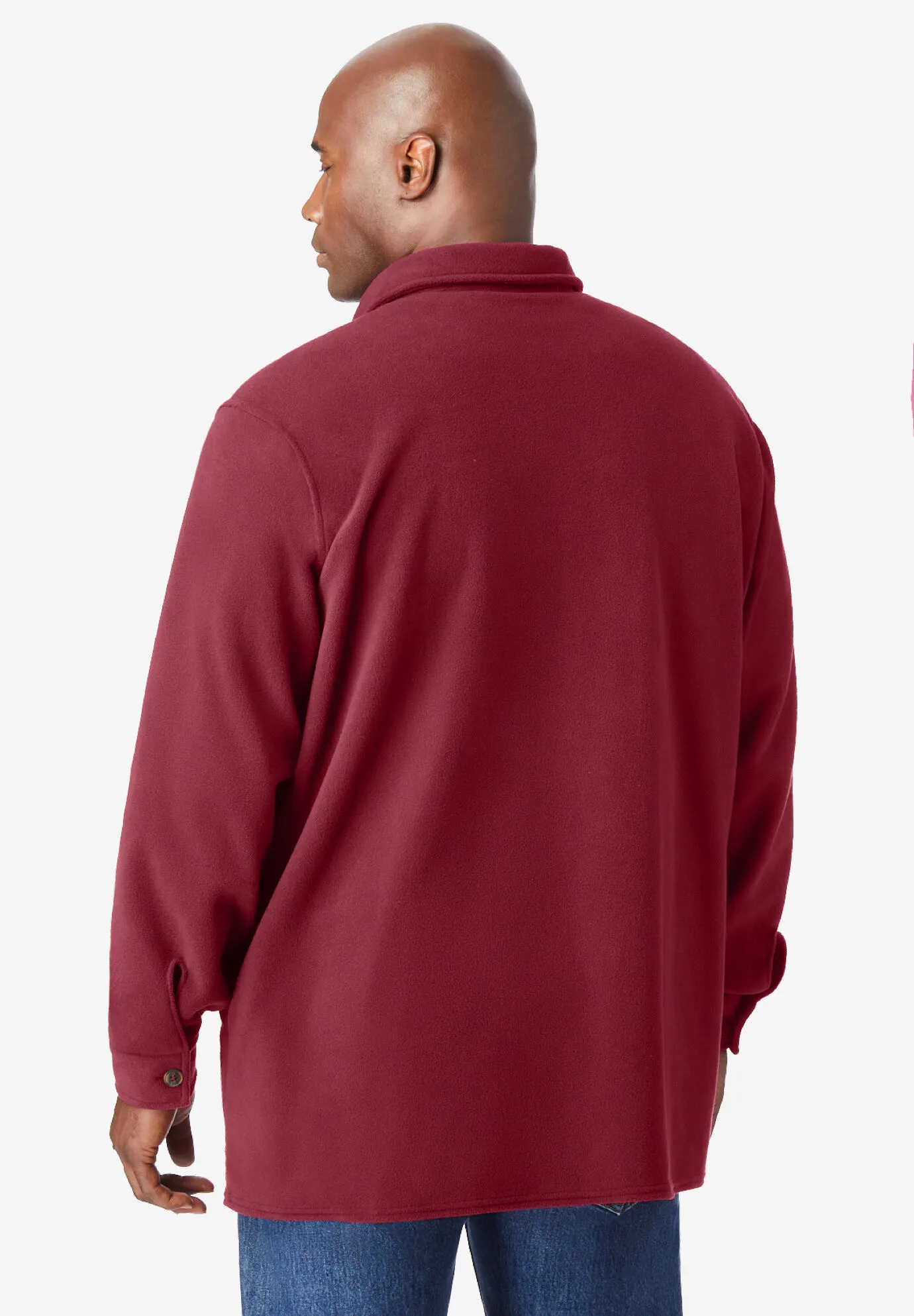 Microfleece shirtjacket