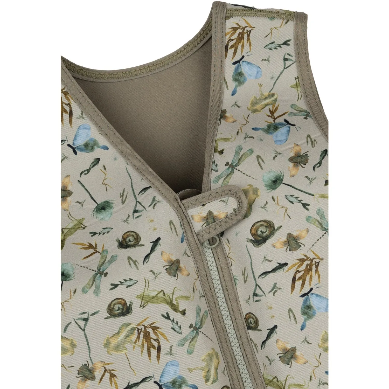 Mikk-Line Swim Vest AOP Desert Sage