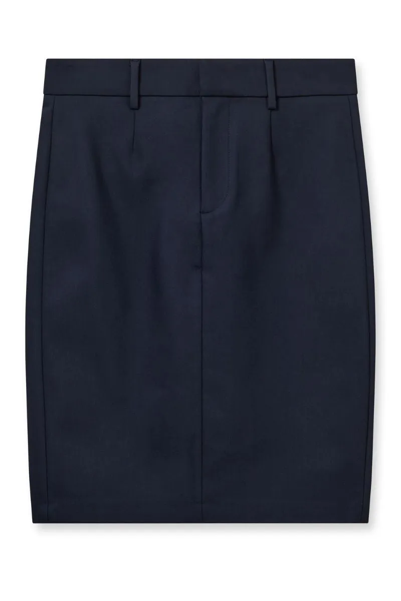 Millie Night Skirt | Salute Navy | Nederdel fra Mos Mosh