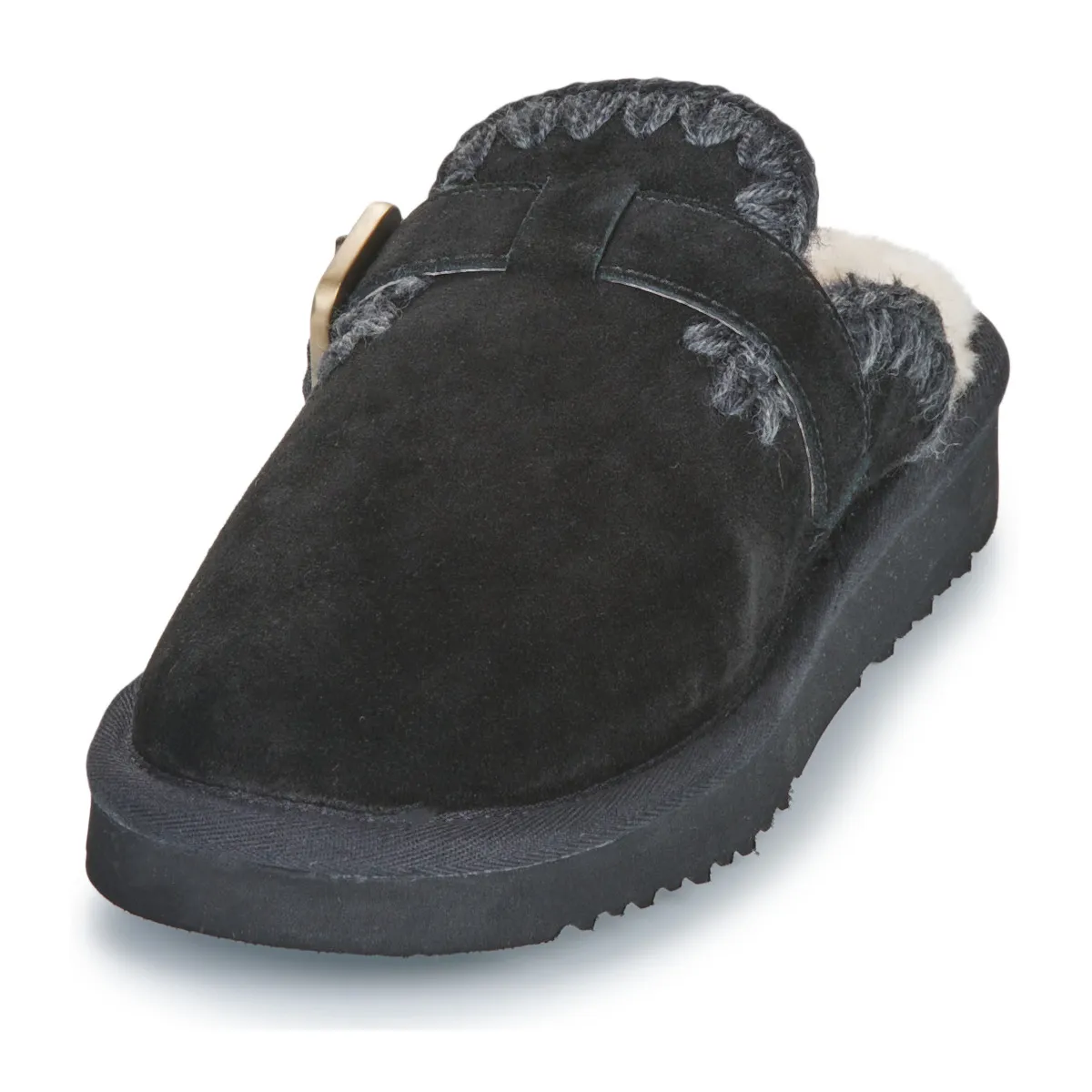 Mou SUEDE SHEEPSKIN CLOG ESKIMO