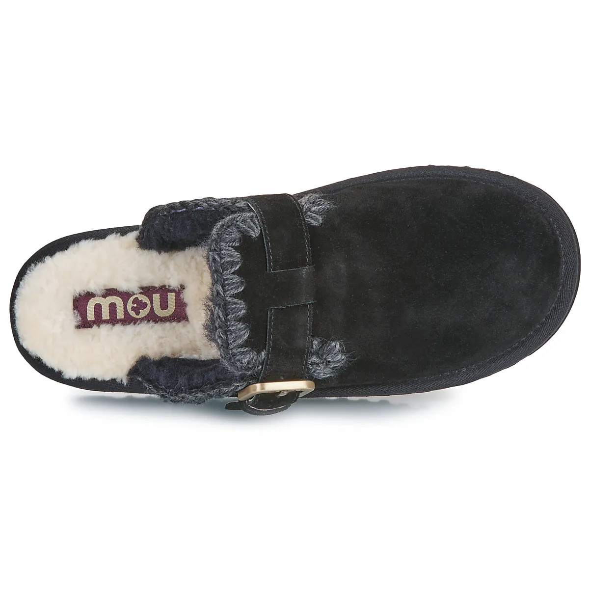 Mou SUEDE SHEEPSKIN CLOG ESKIMO