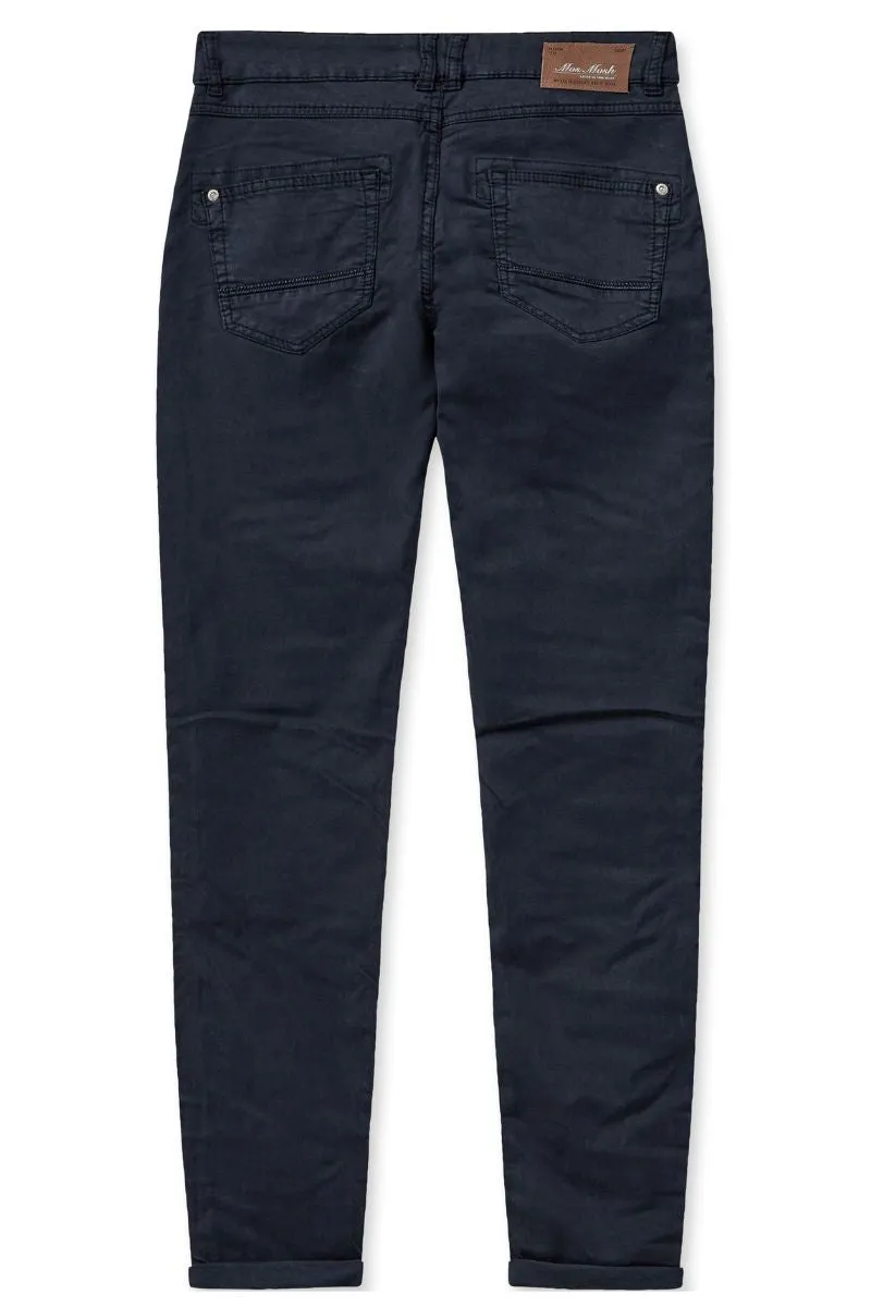 Naomi Treasure Pant | Salute Navy | Bukser fra Mos Mosh