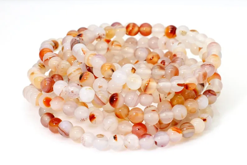 Natural Montana Agate Gemstone Bracelet