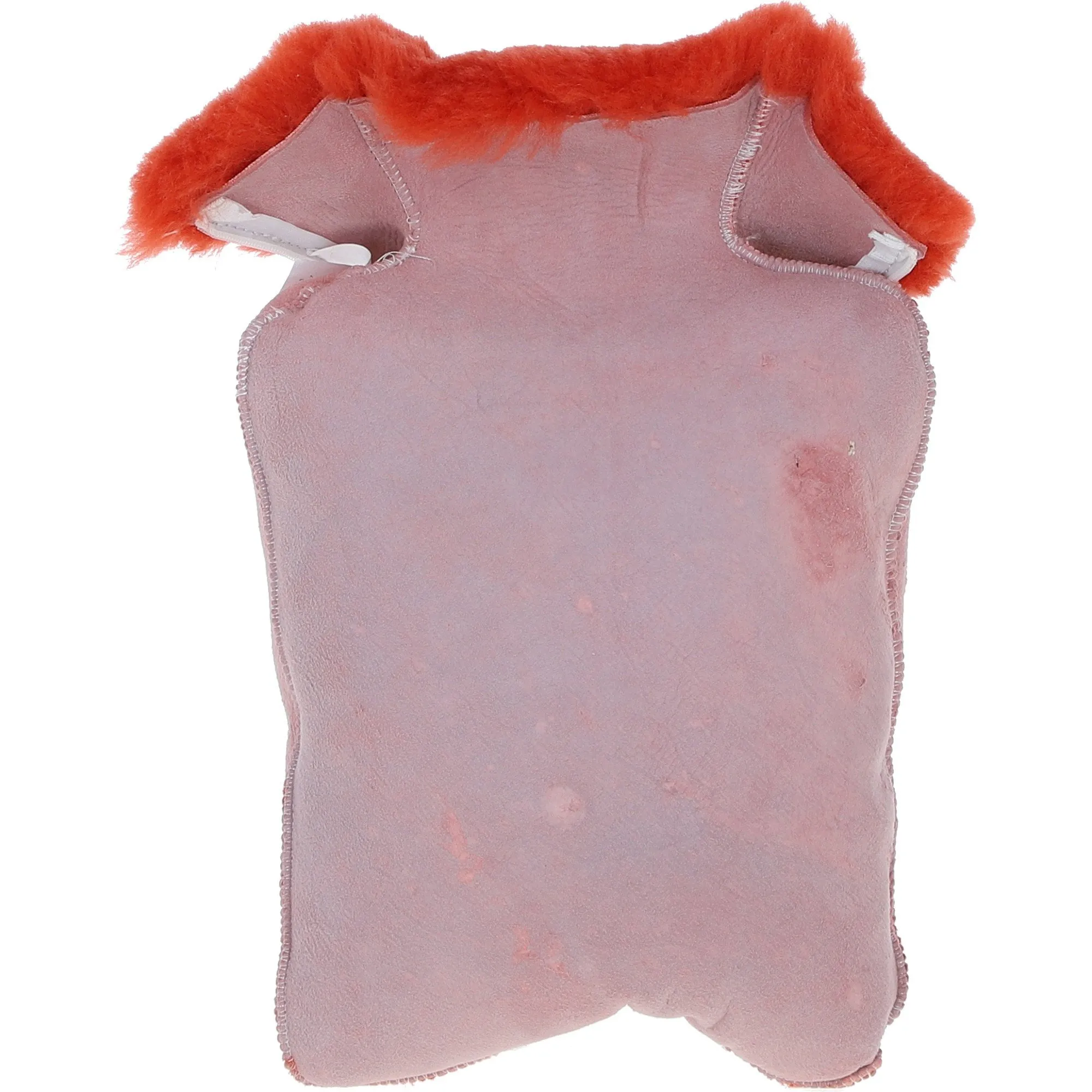 Natural Sheepskin Hot Water Bottle Cover Orange: HW Bottle Cover 2L