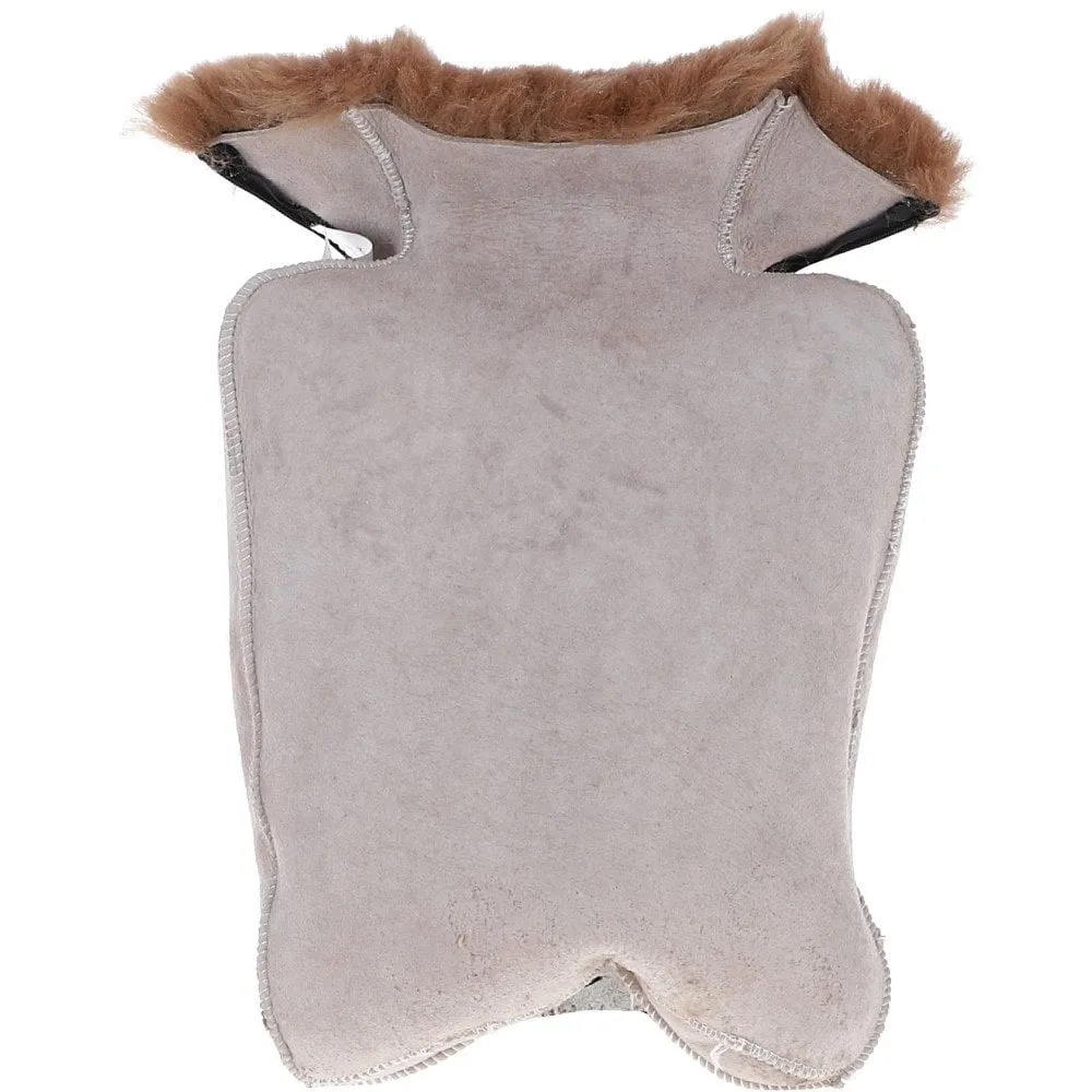 Natural Sheepskin Hot Water Bottle Cover Toffee:  HW Bottle Cover 2L