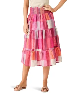 NIC+ZOE Sunset Plaid Skirt