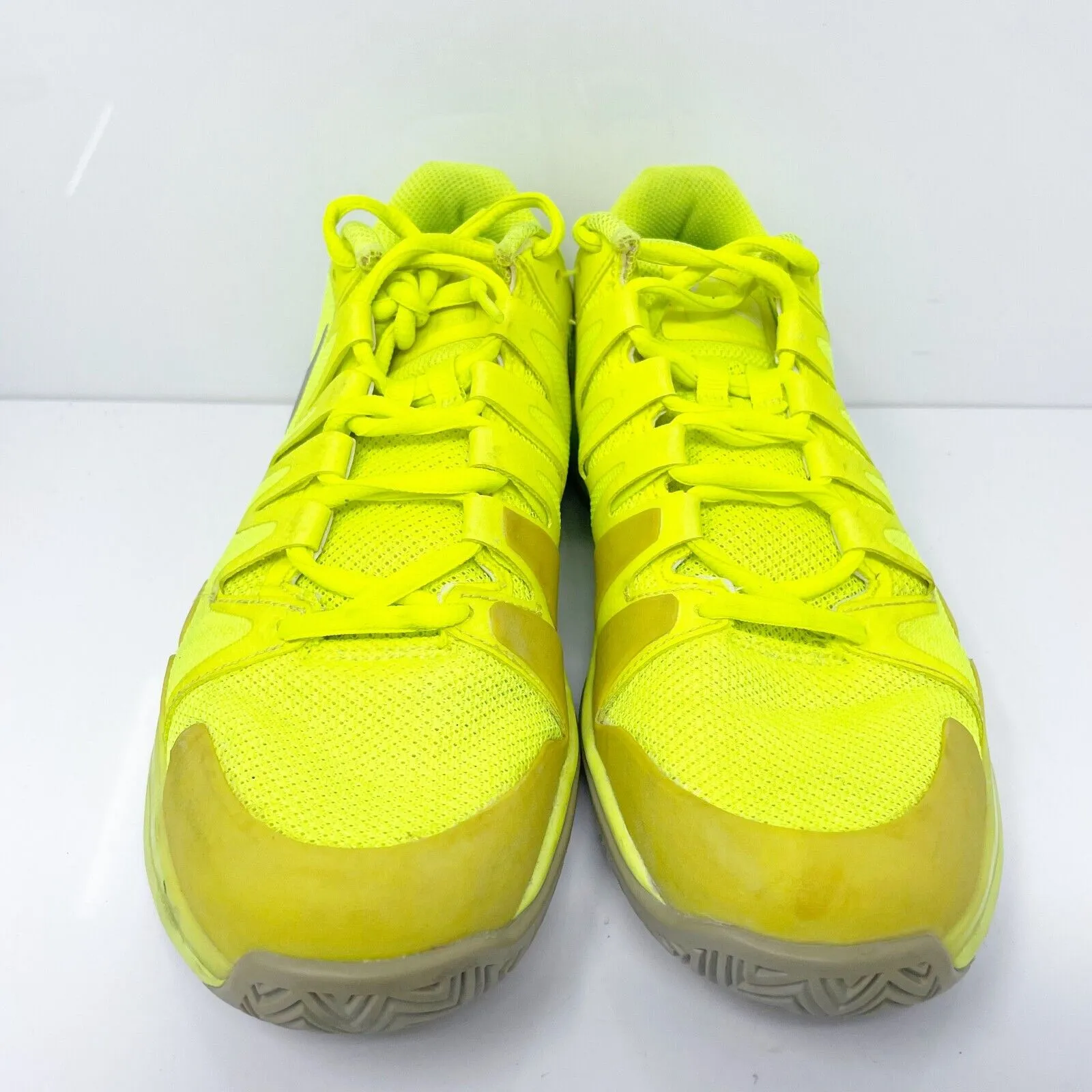 Nike Womens Zoom Vapor 9.5 Tour 631475-710 Yellow Running Shoes Sneakers Sz 7.5