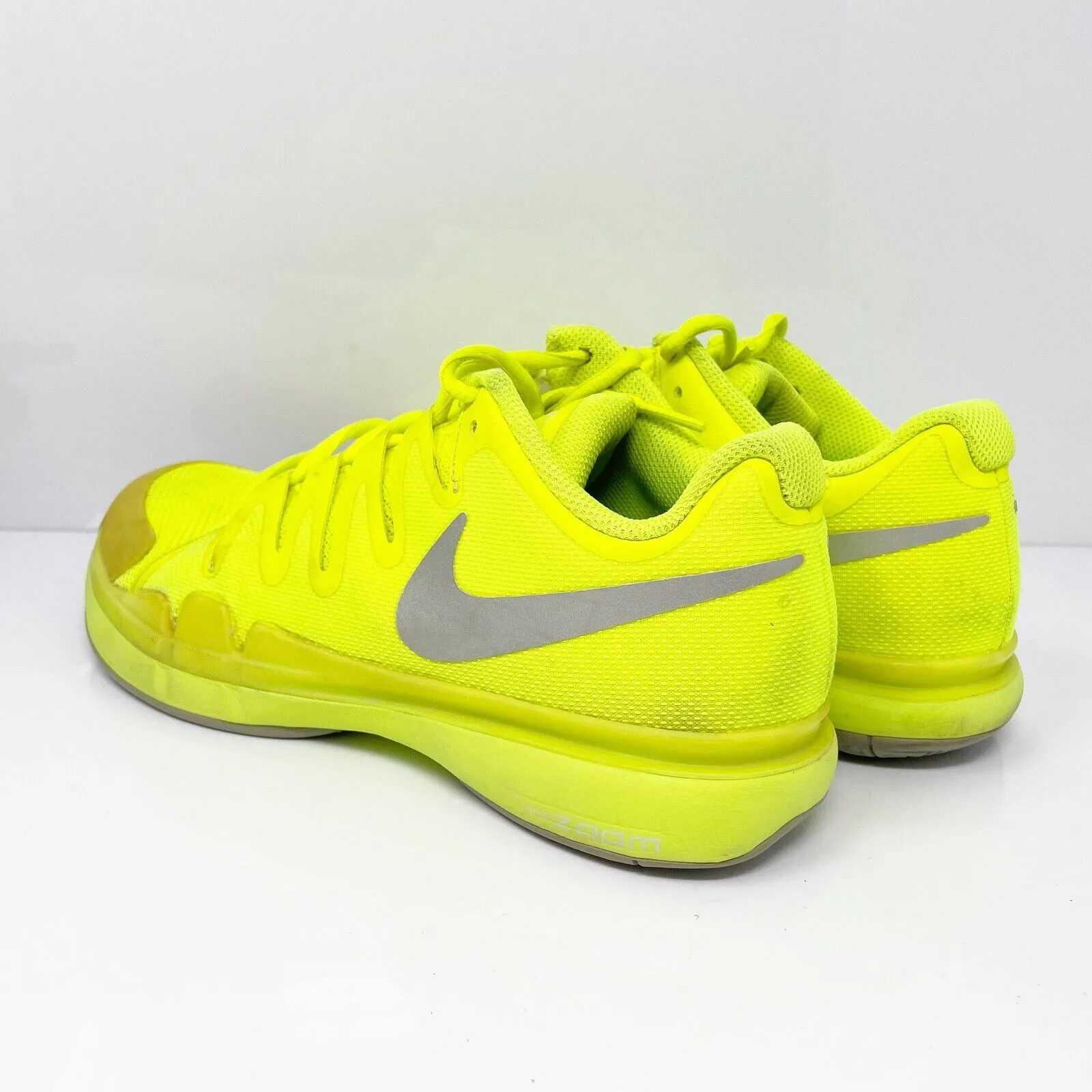 Nike Womens Zoom Vapor 9.5 Tour 631475-710 Yellow Running Shoes Sneakers Sz 7.5