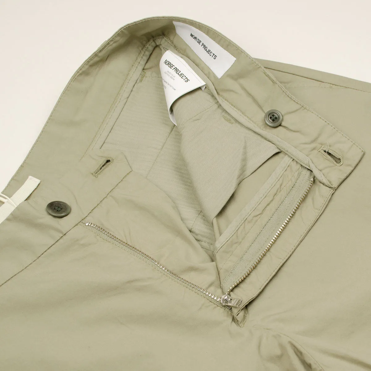 Norse Projects - Andersen Typewriter Flat Front Trouser - Clay