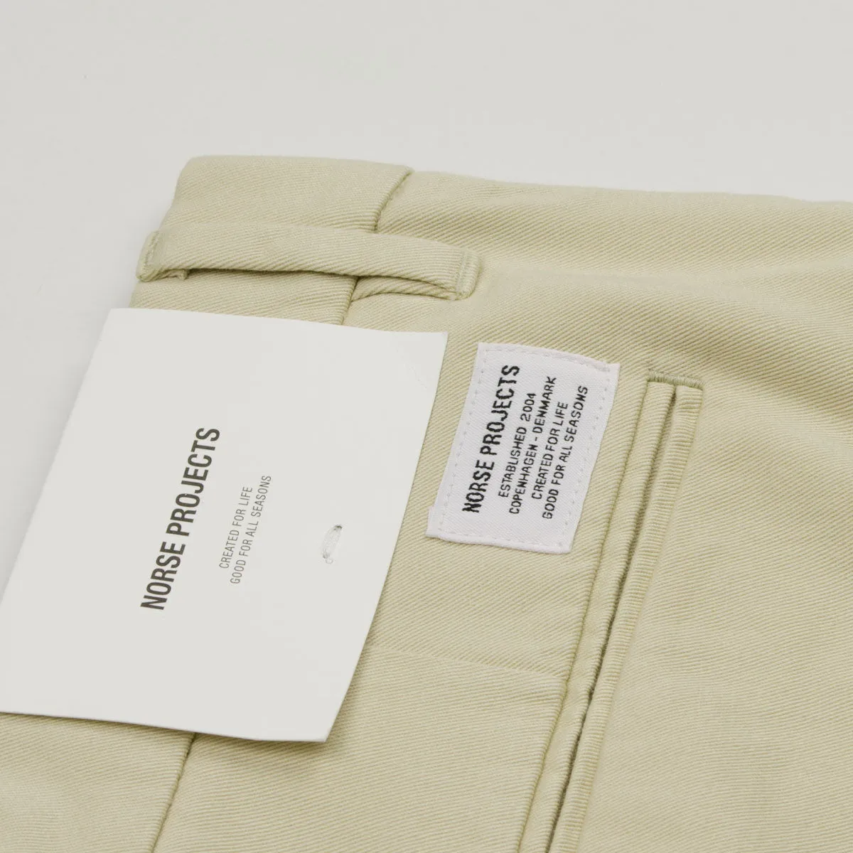 Norse Projects - Aros Regular Light Stretch Chinos - Oatmeal