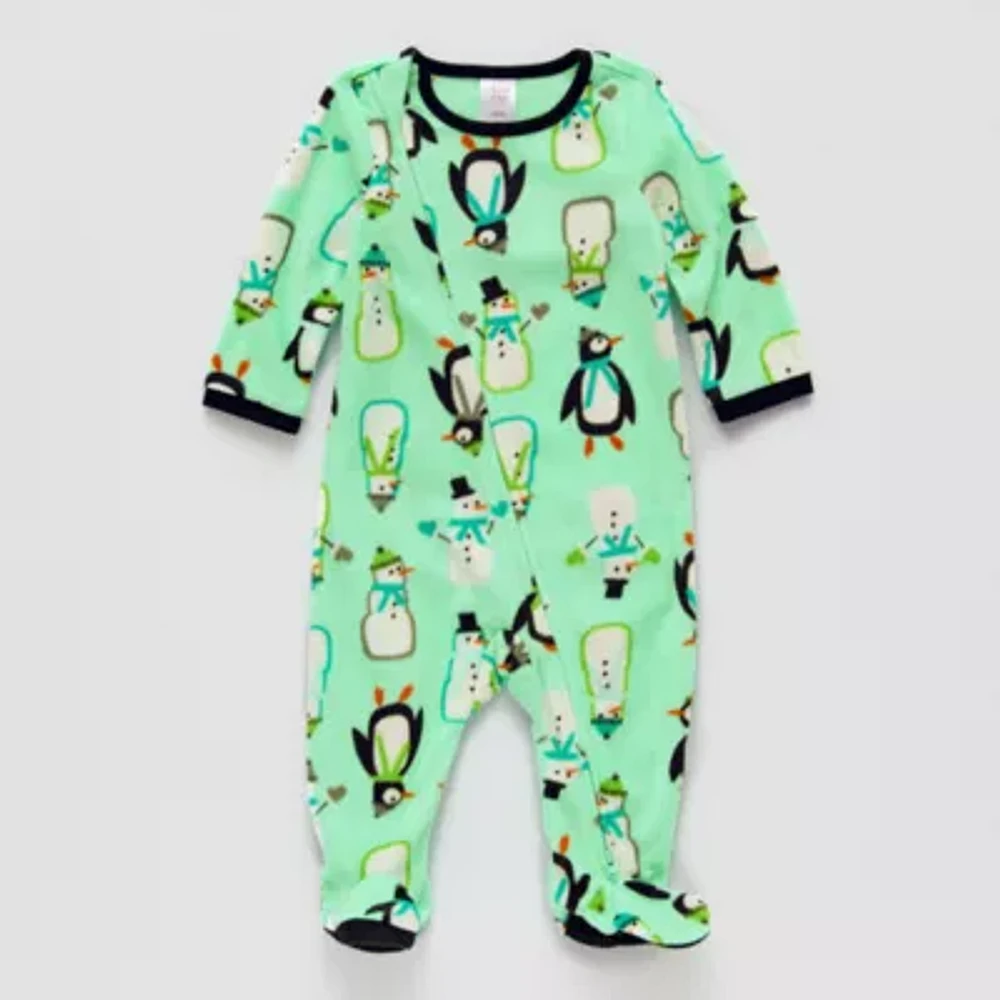 North Pole Trading Co. Baby Unisex Microfleece Long Sleeve Matching Family One Piece Pajama