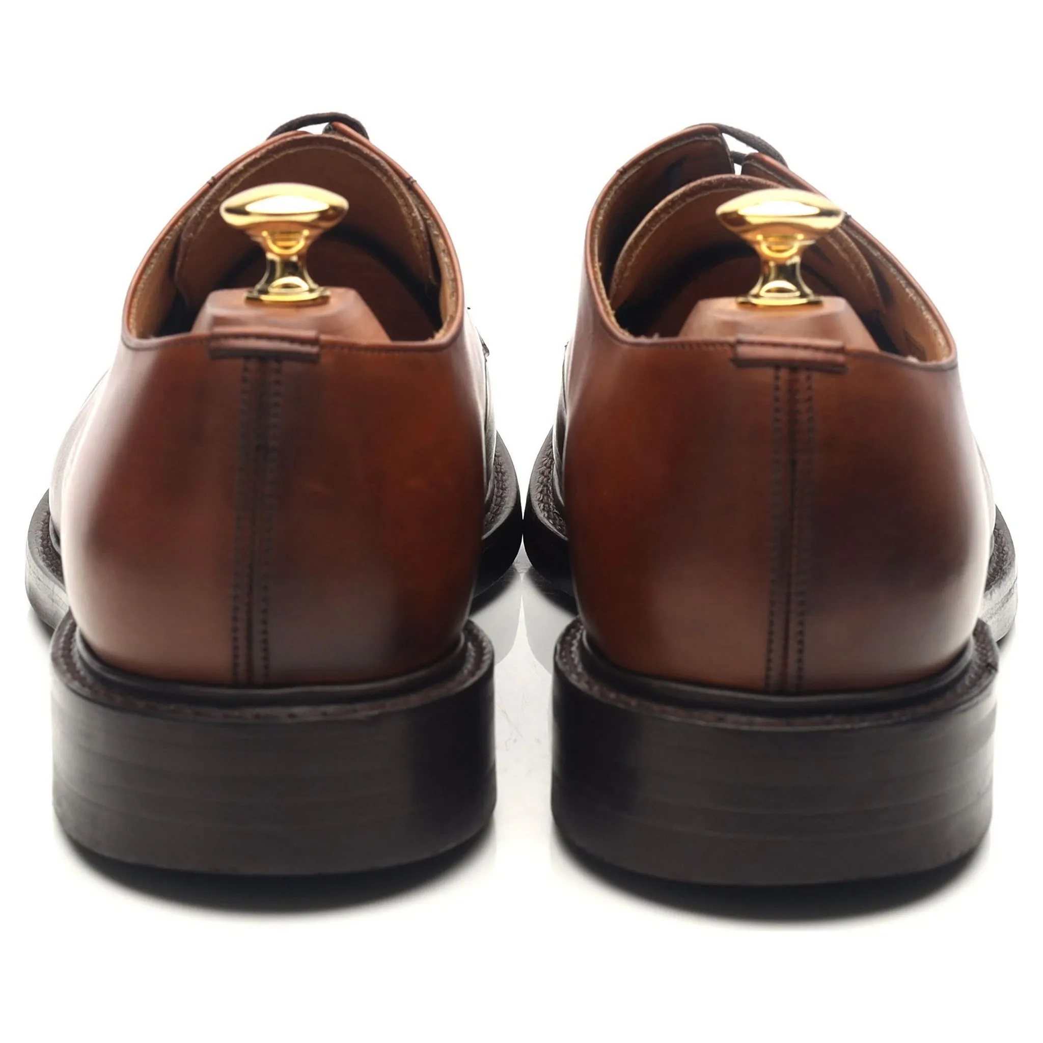 'Northwood' Brown Leather Split Toe Derby UK 9.5 G