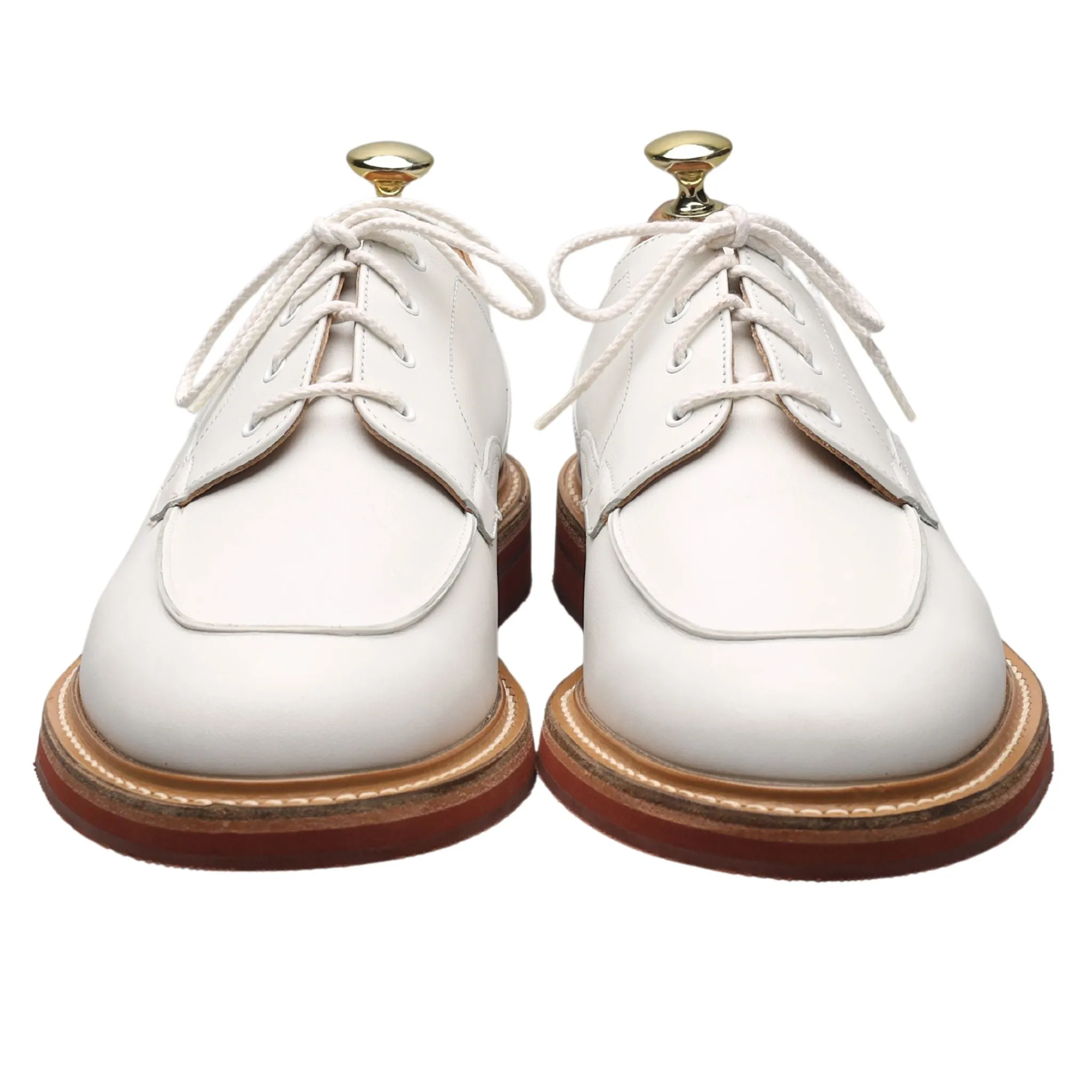 'Octon' White Leather Derby UK 7 F